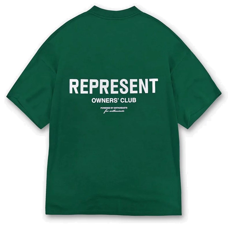 REPRESENT Owners Club T-Shirt in Racing Green XL