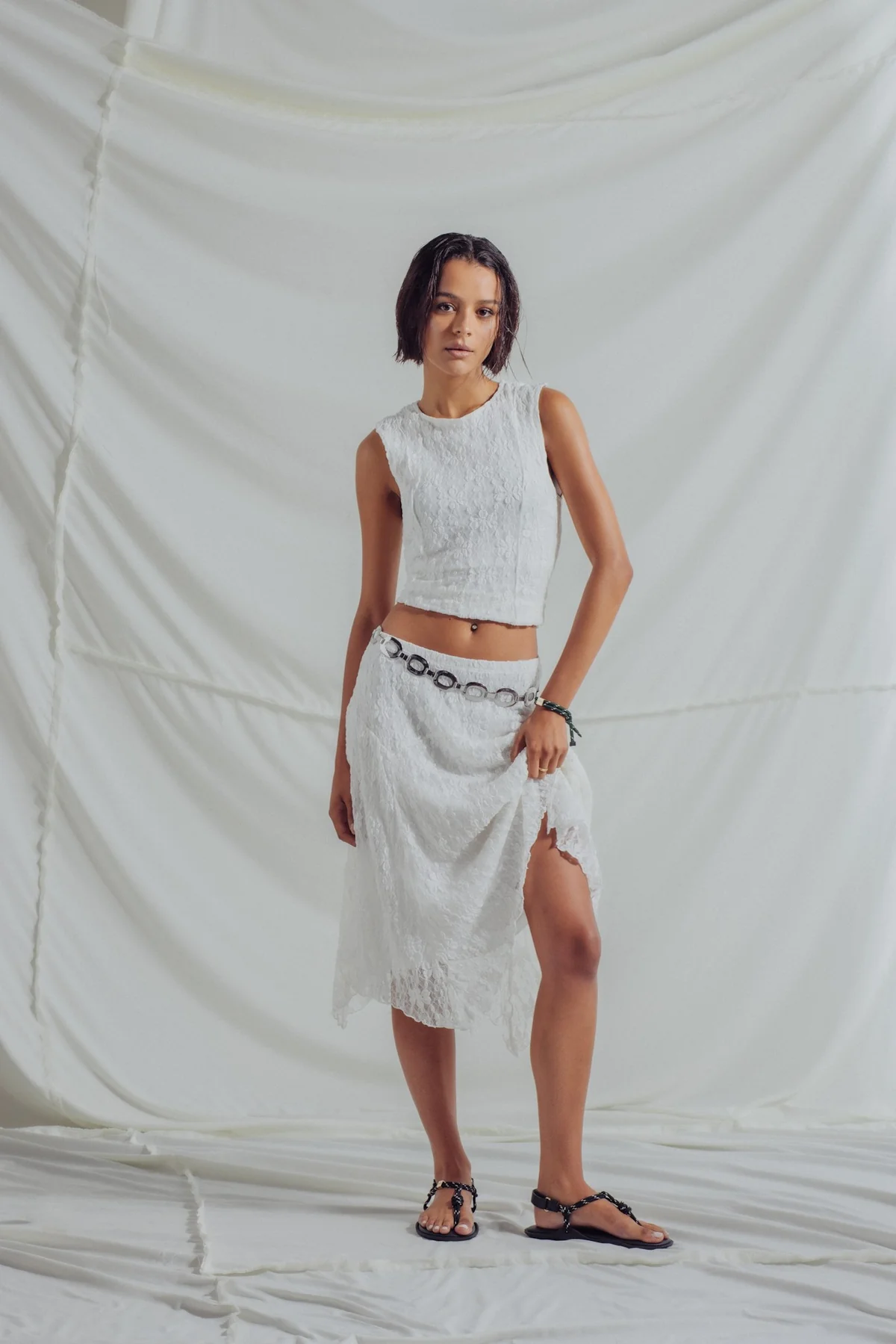 FLÒWZE Flò Sandals in Black