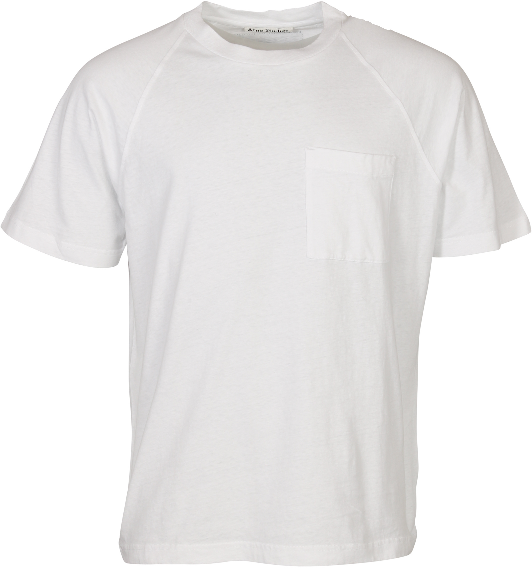 Acne Studios T-Shirt Emeril Reverse Label White