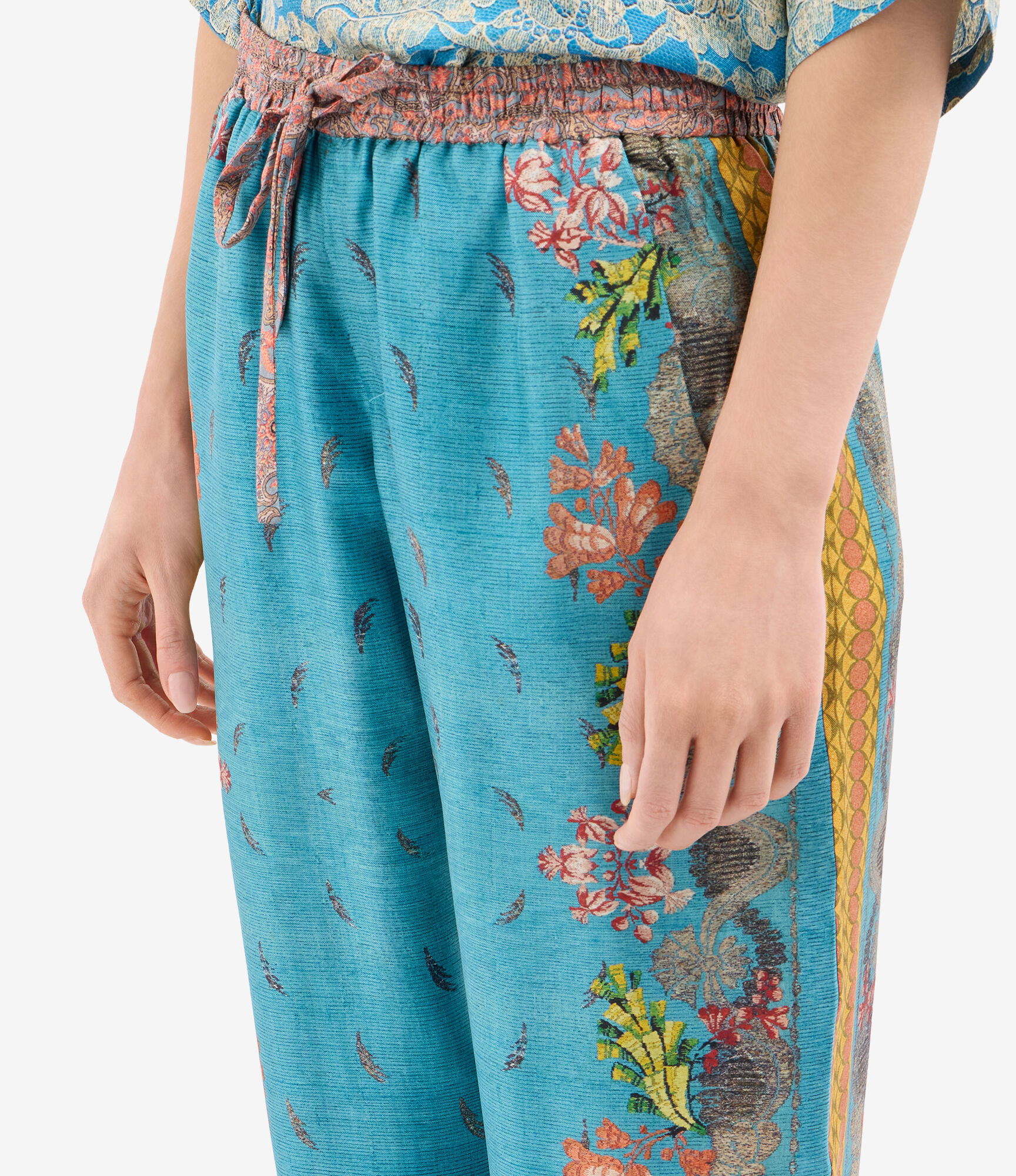 PIERRE-LOUIS MASCIA Short Silk Pants