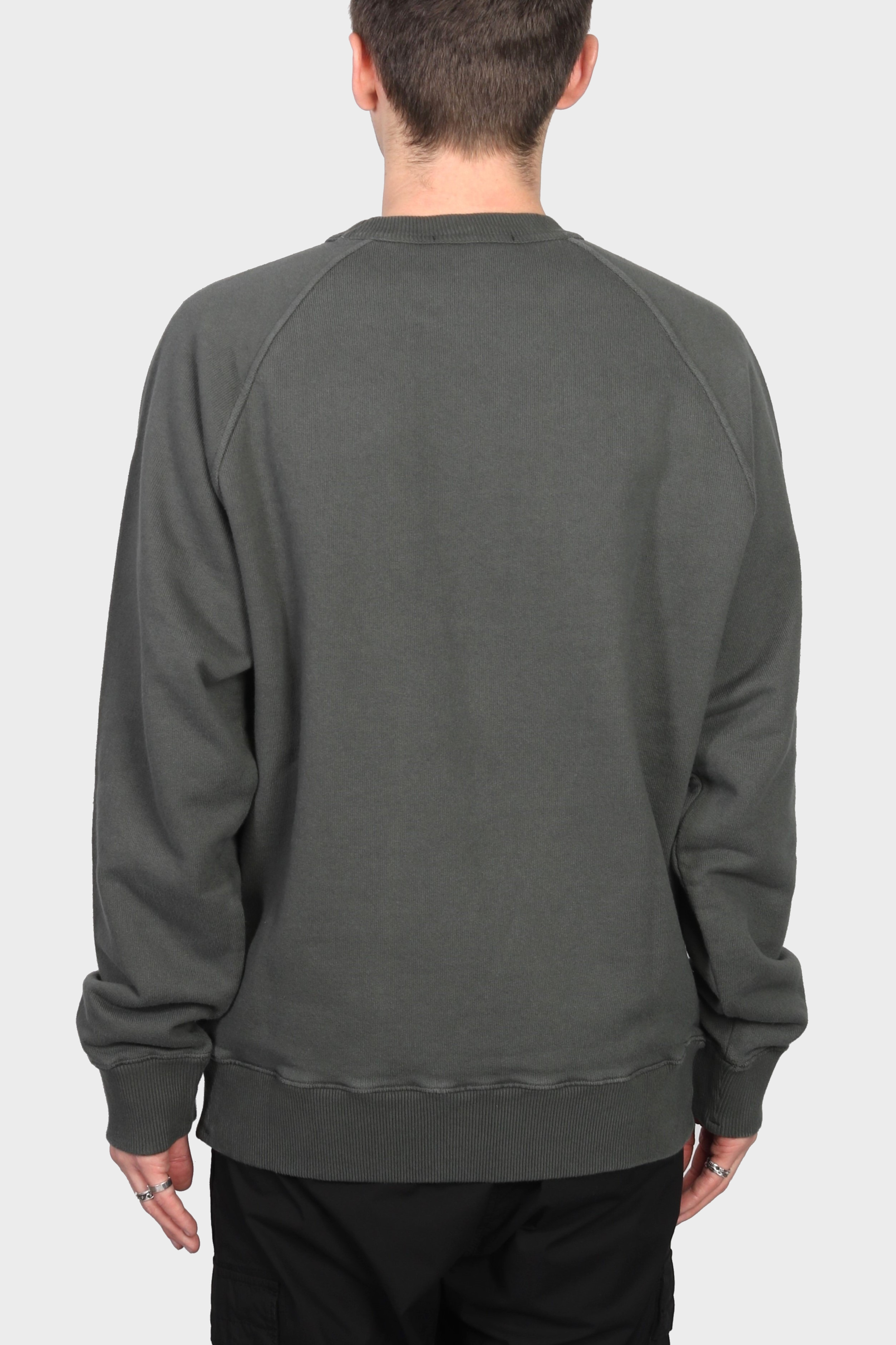 STONE ISLAND Stamp Sweatshirt in Green 2XL