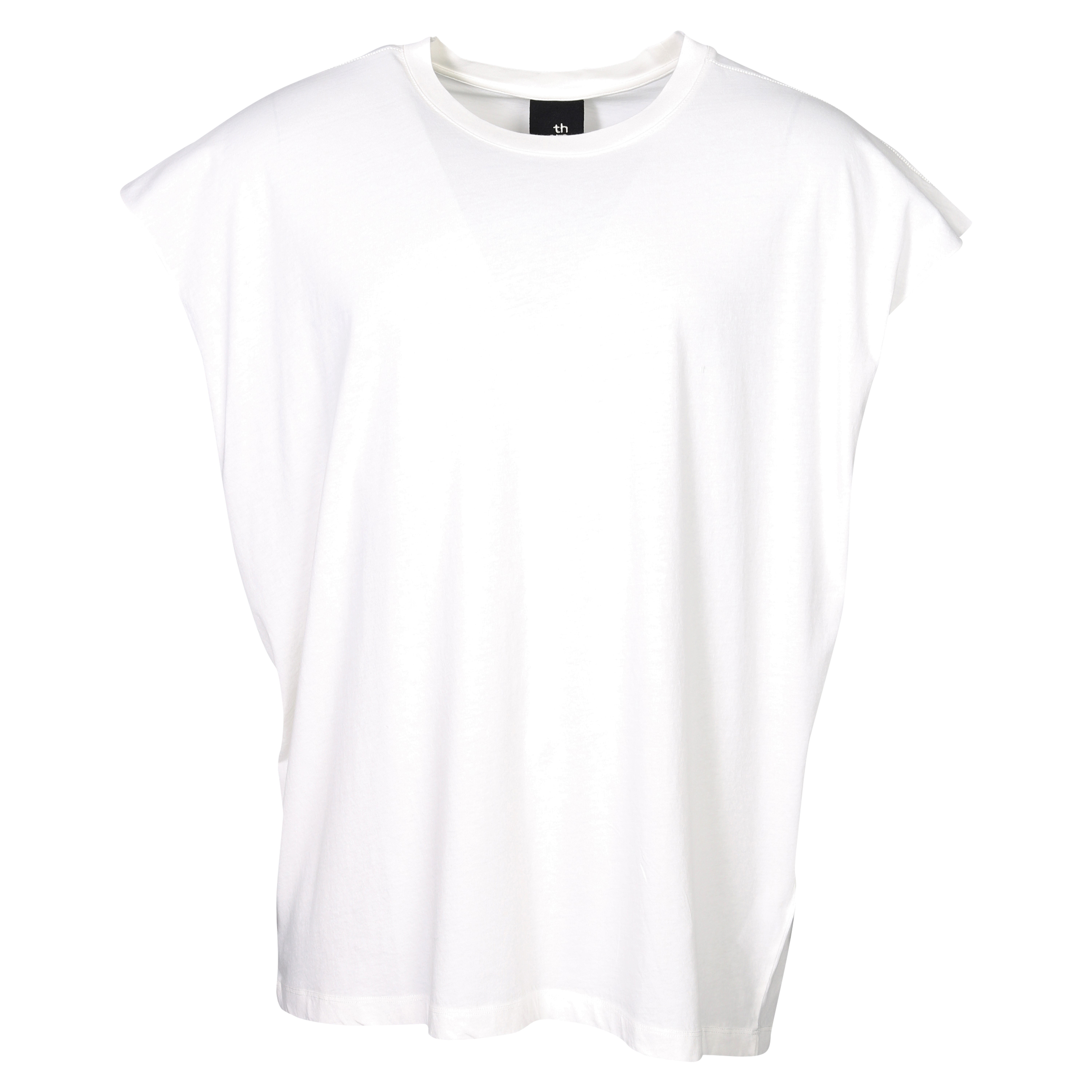 Thom Krom Oversize Muscle Tee in Off White