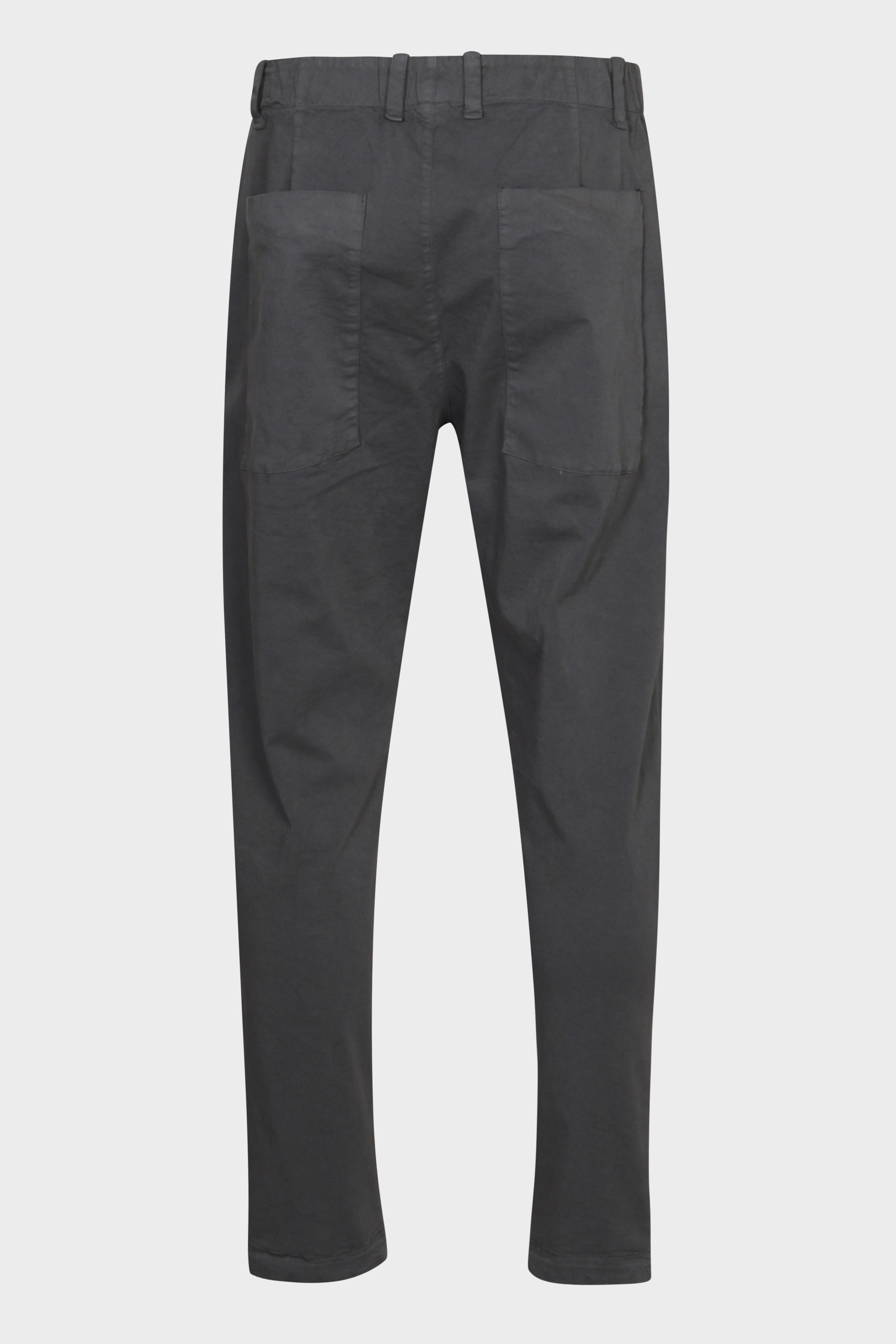 TRANSIT UOMO Cotton Stretch Pant in Grey M