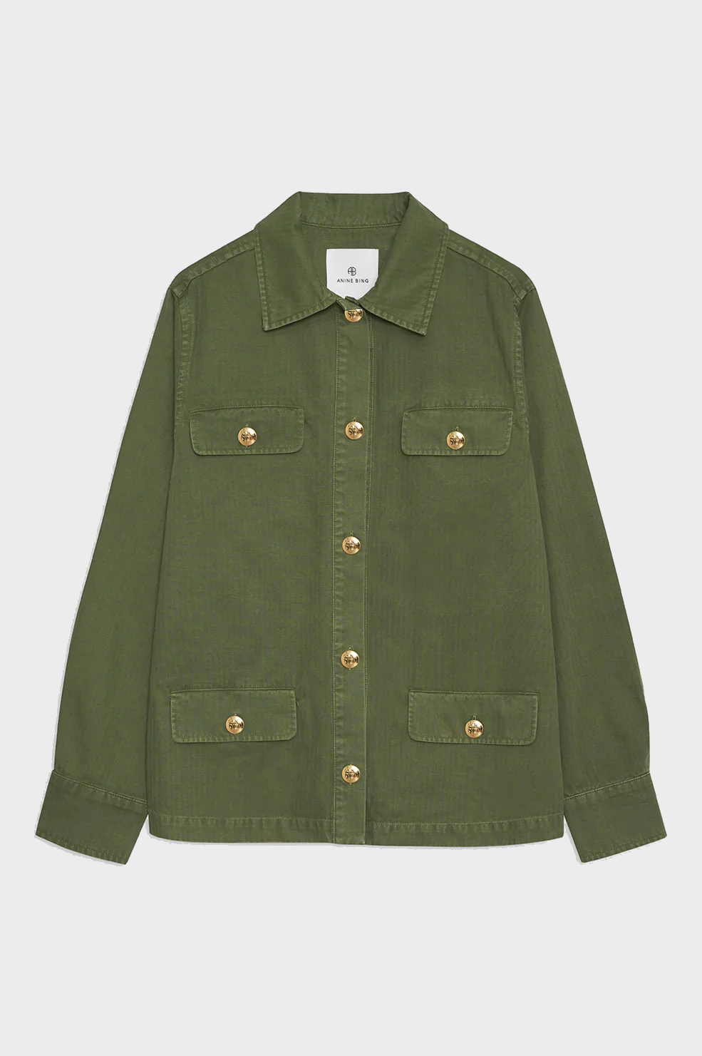 ANINE BING Corey Jacket in Army Green