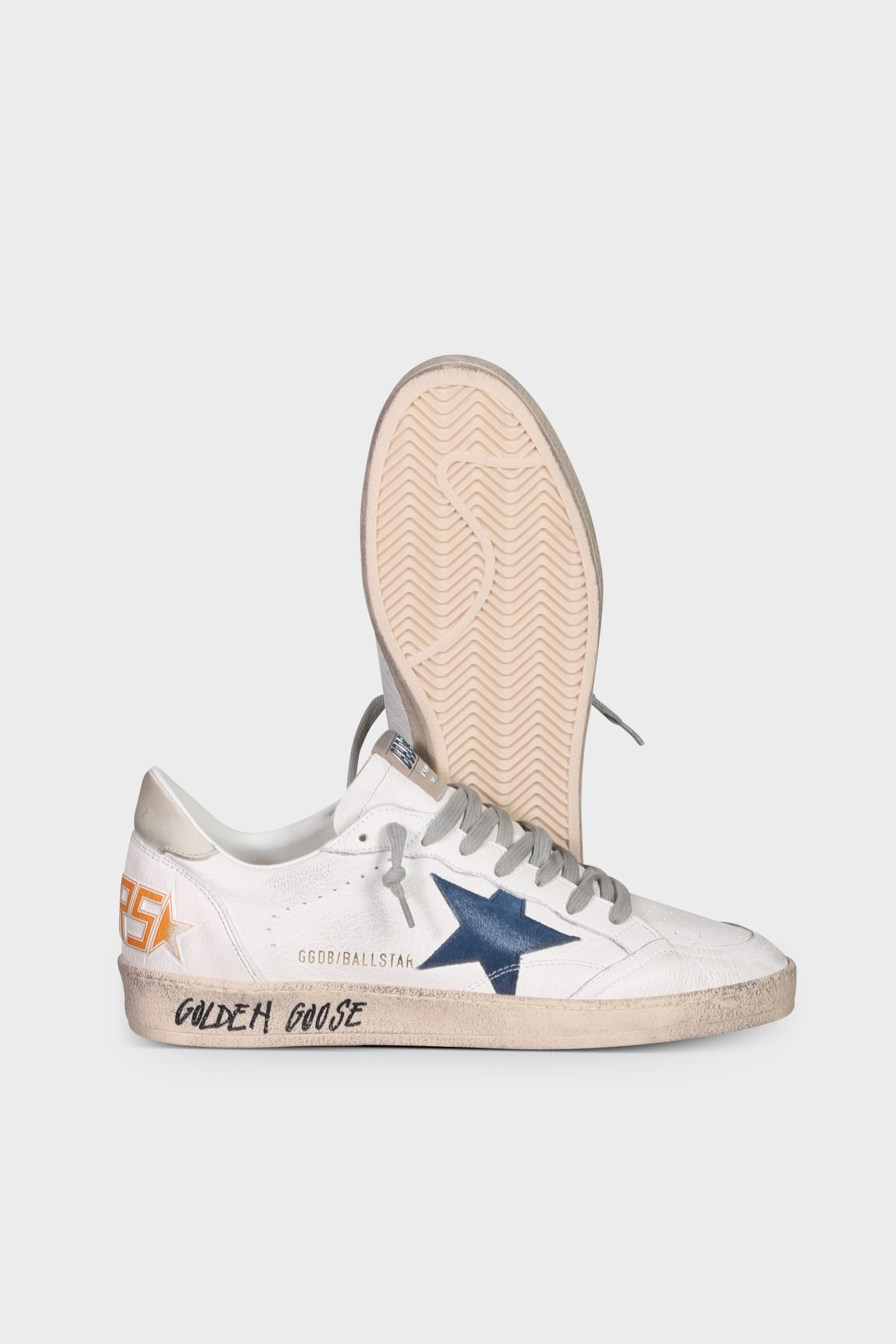 GOLDEN GOOSE Ballstar White/Blue/Ice 47