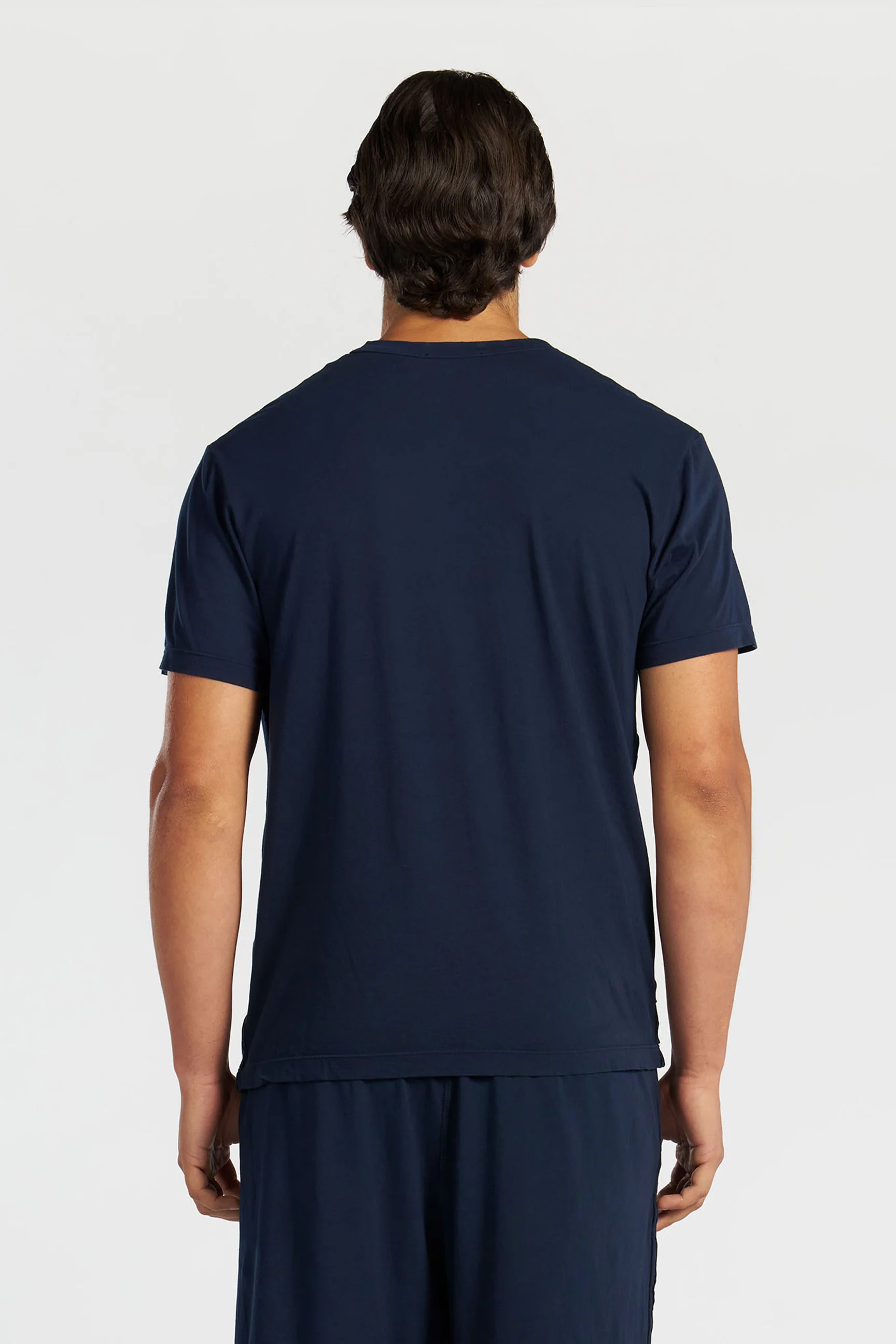 COTTON CITIZEN Classic Crewneck T-Shirt in Super Navy