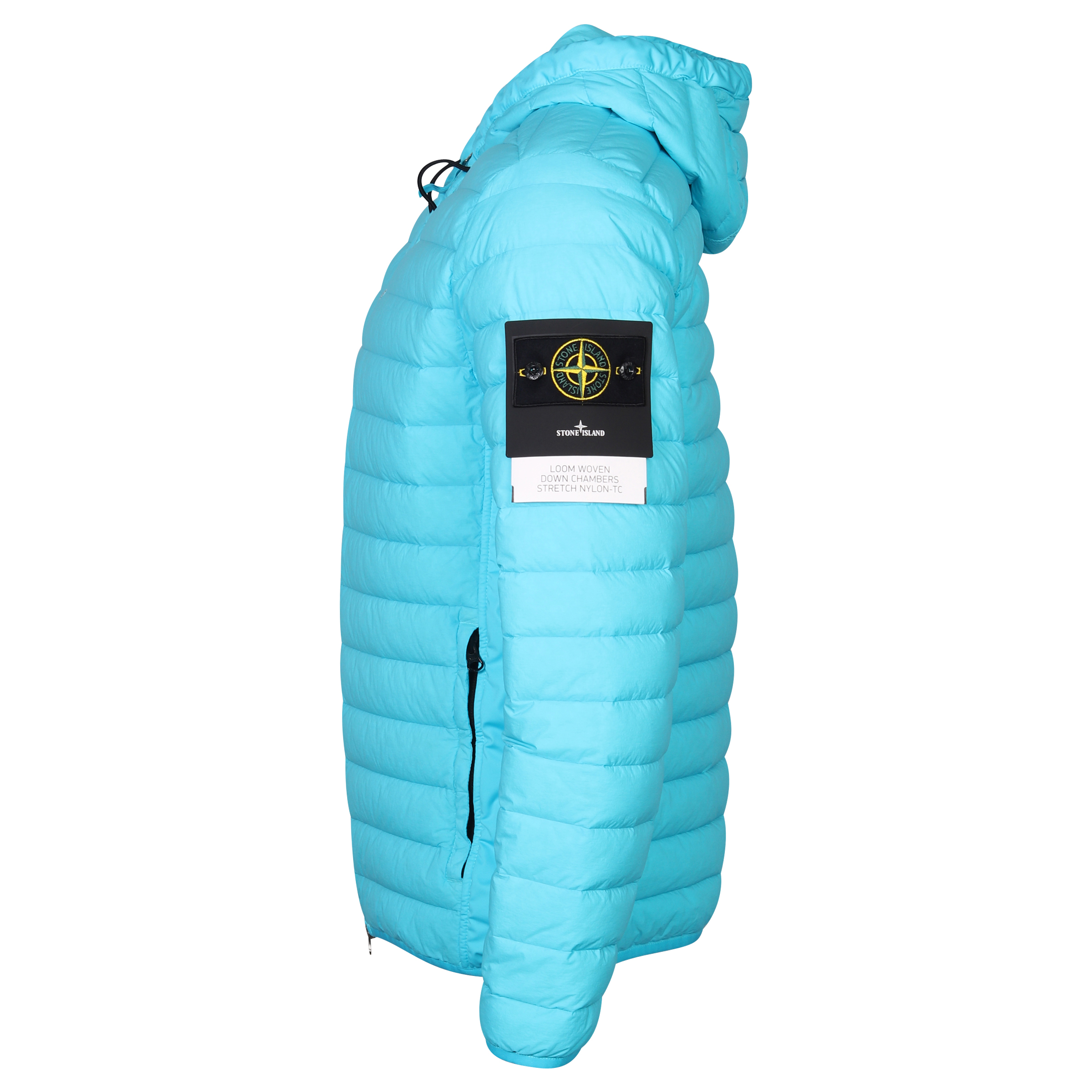Stone Island Real Down Jacket Turquoise