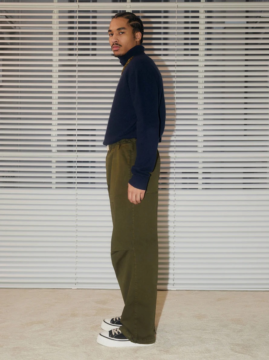 DARKPARK Relax Fit Trouser in Military Green 54
