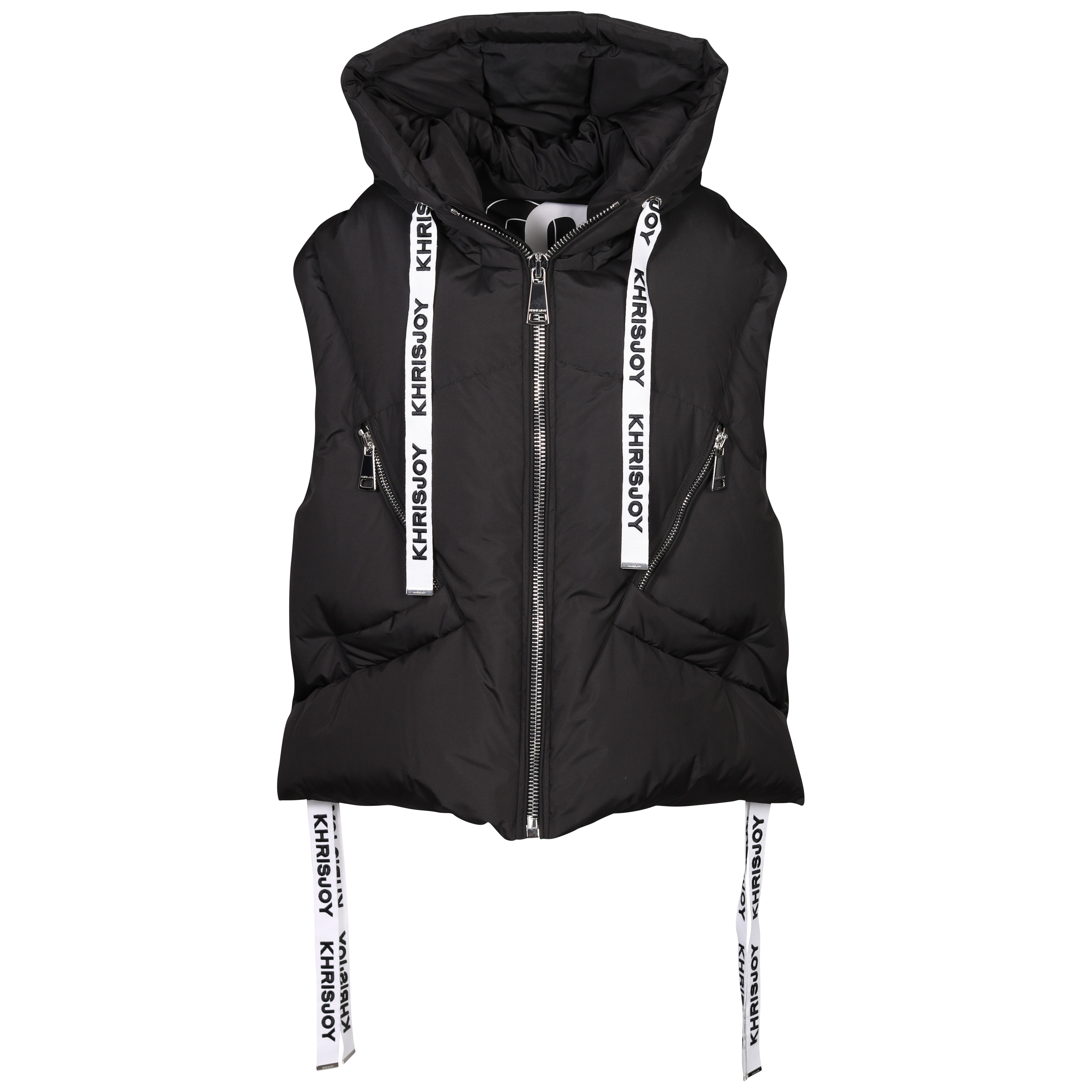 Khrisjoy Iconic Puffer Vest in Black