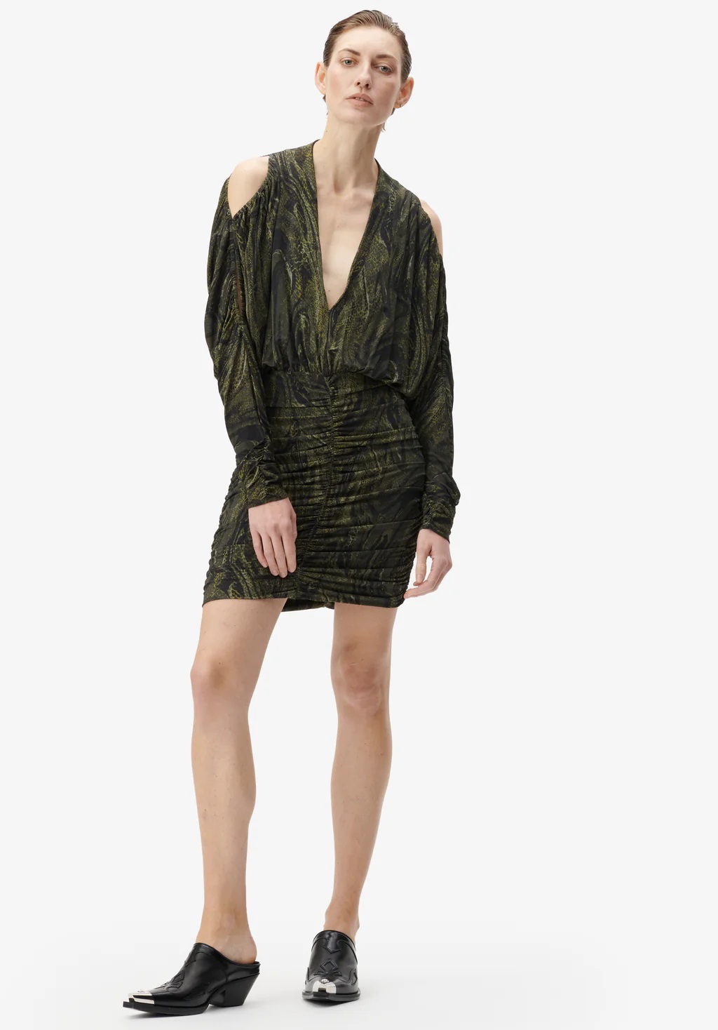 LALA BERLIN Dress Agate Green M