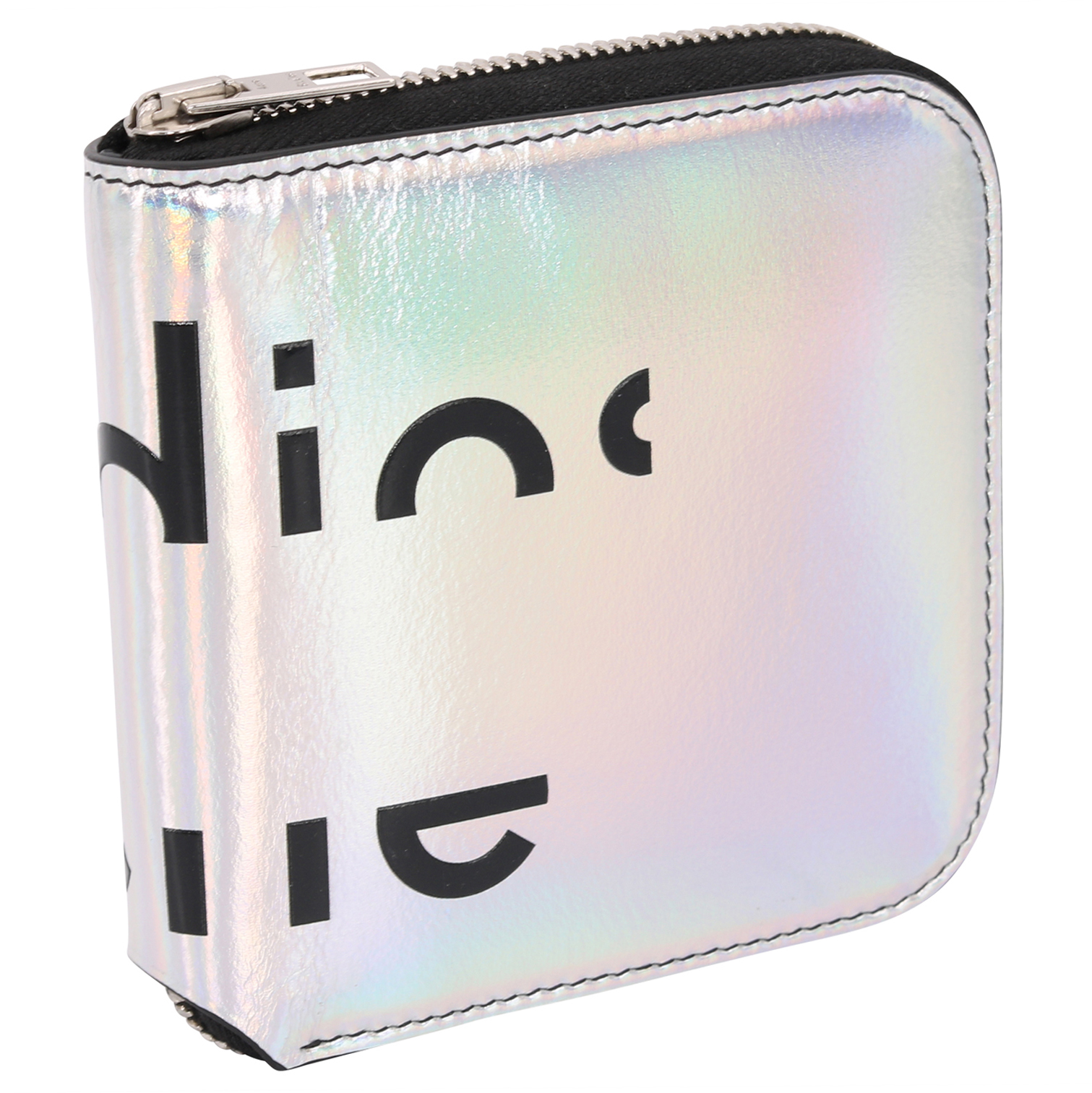 Acne Studios Wallet Csarite H Fluo Silver
