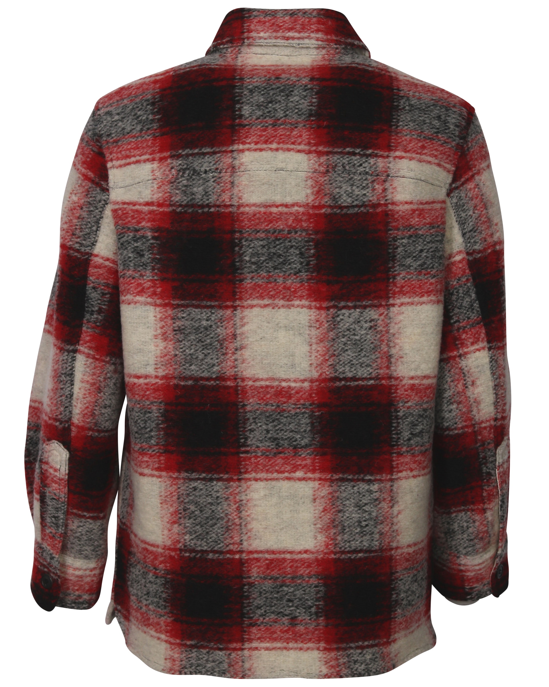 Isabel Marant Étoile Red Check Overshirt Gastoni