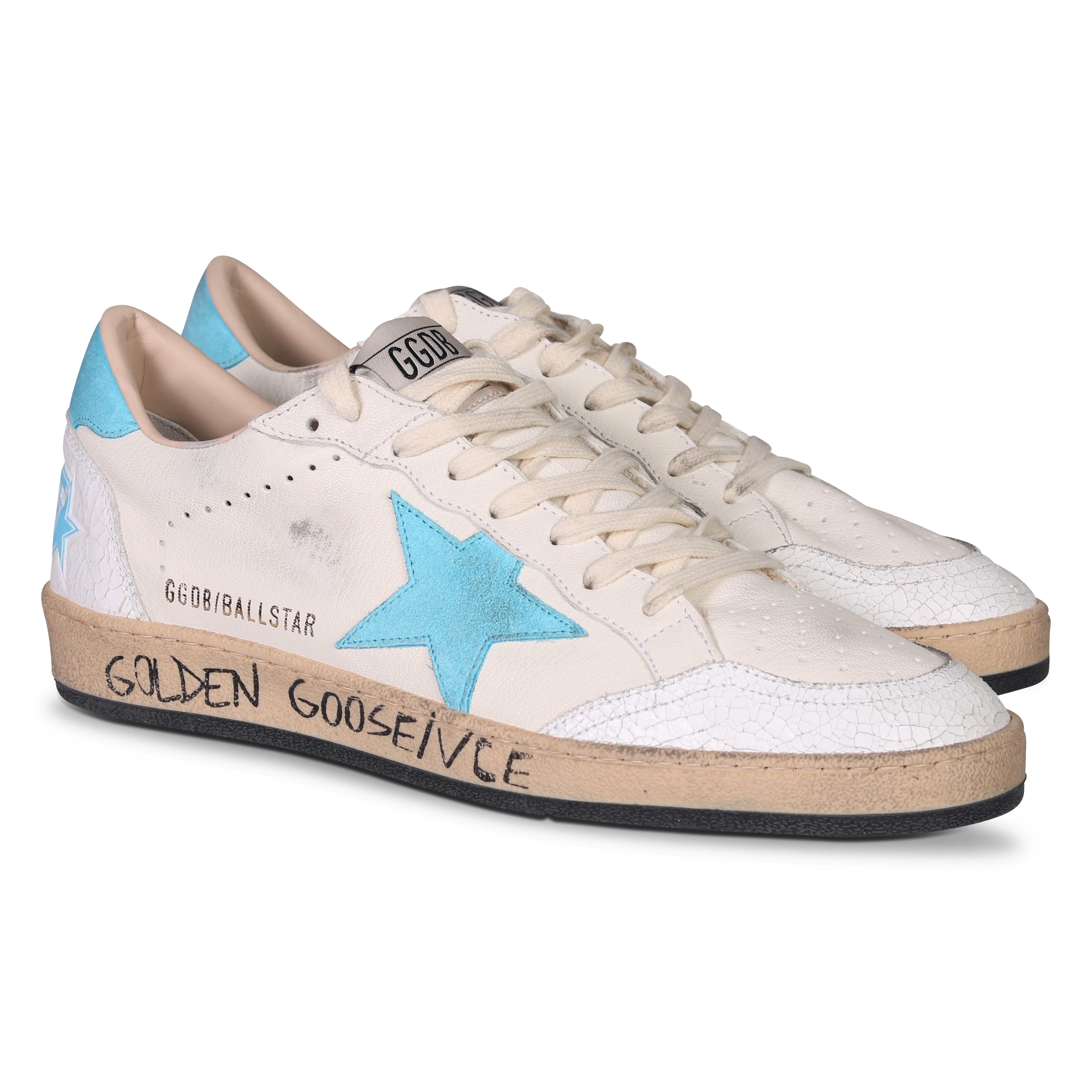 Golden Goose Sneaker Ball Star White Sky