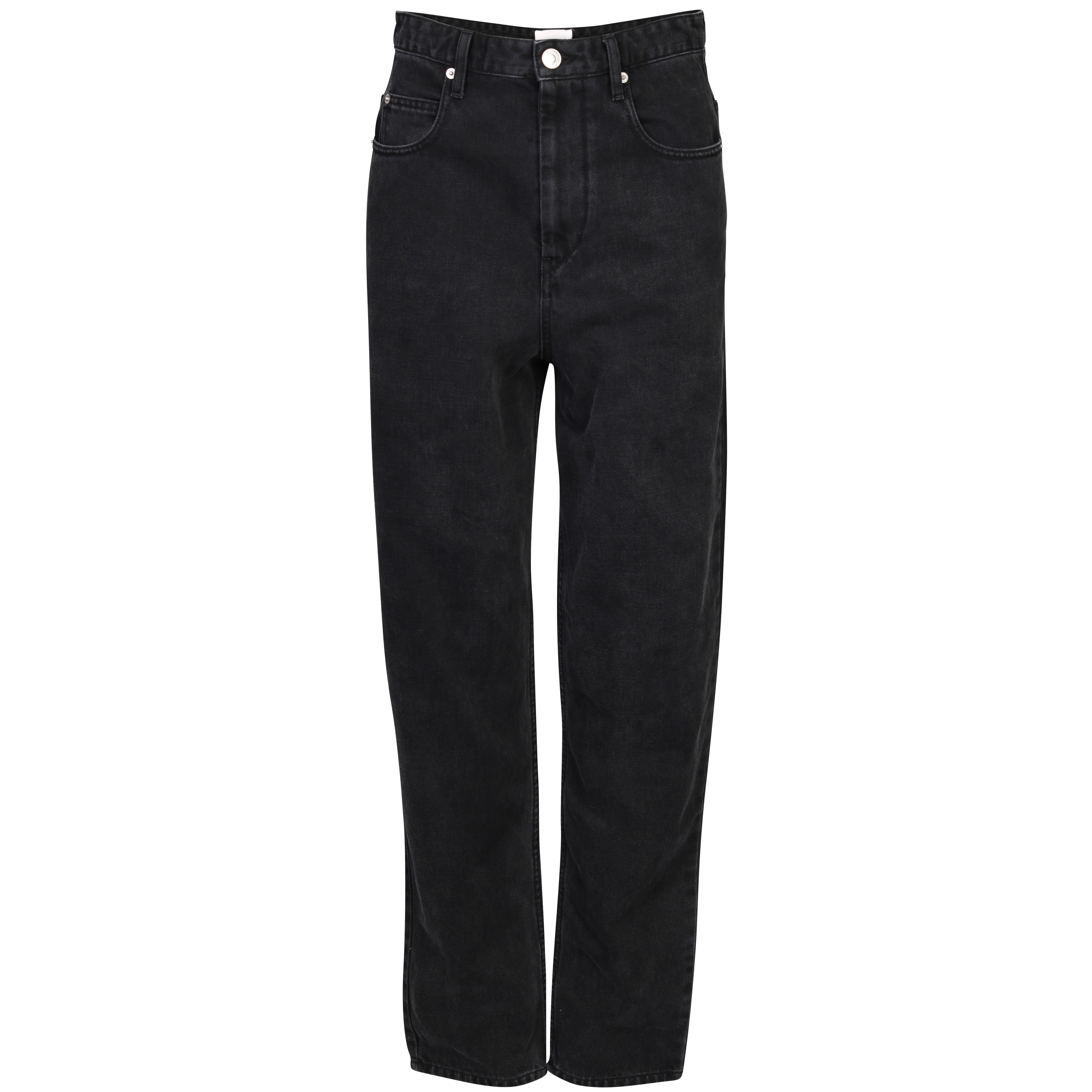 Isabel Marant Étoile Corsy Jeans in Faded Black