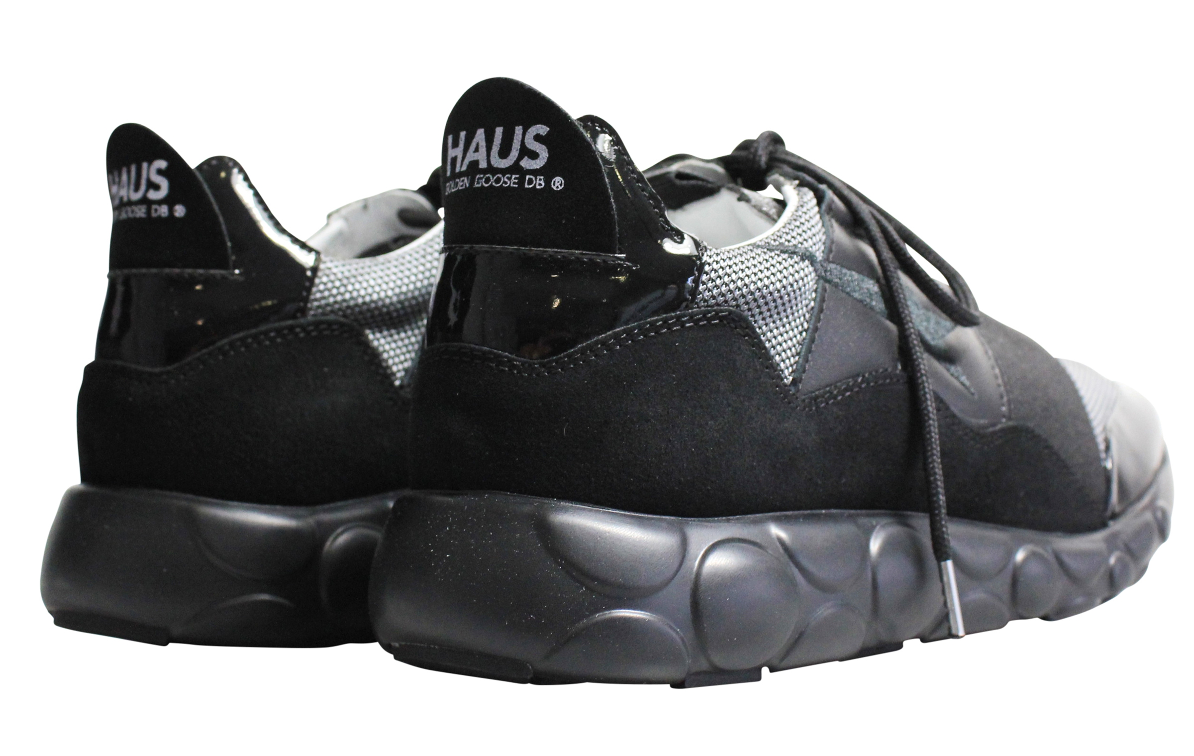 Golden Goose Sneakers Haus Ridge Charcoal Black Sole H29WS675.B5 EU 41