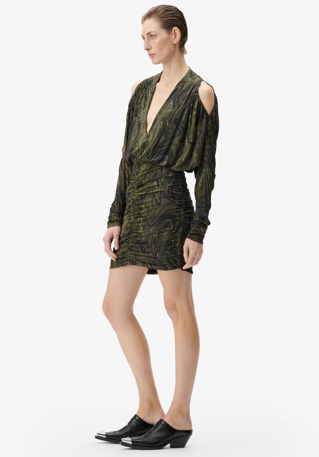 LALA BERLIN Dress Agate Green M