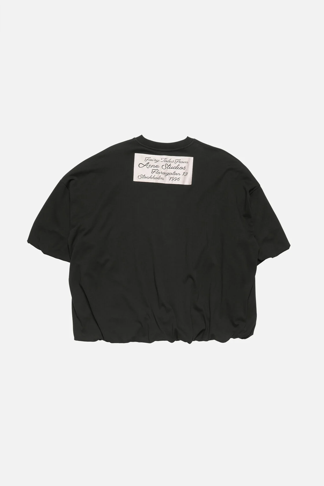 ACNE STUDIOS Oversize T-shirt in Black