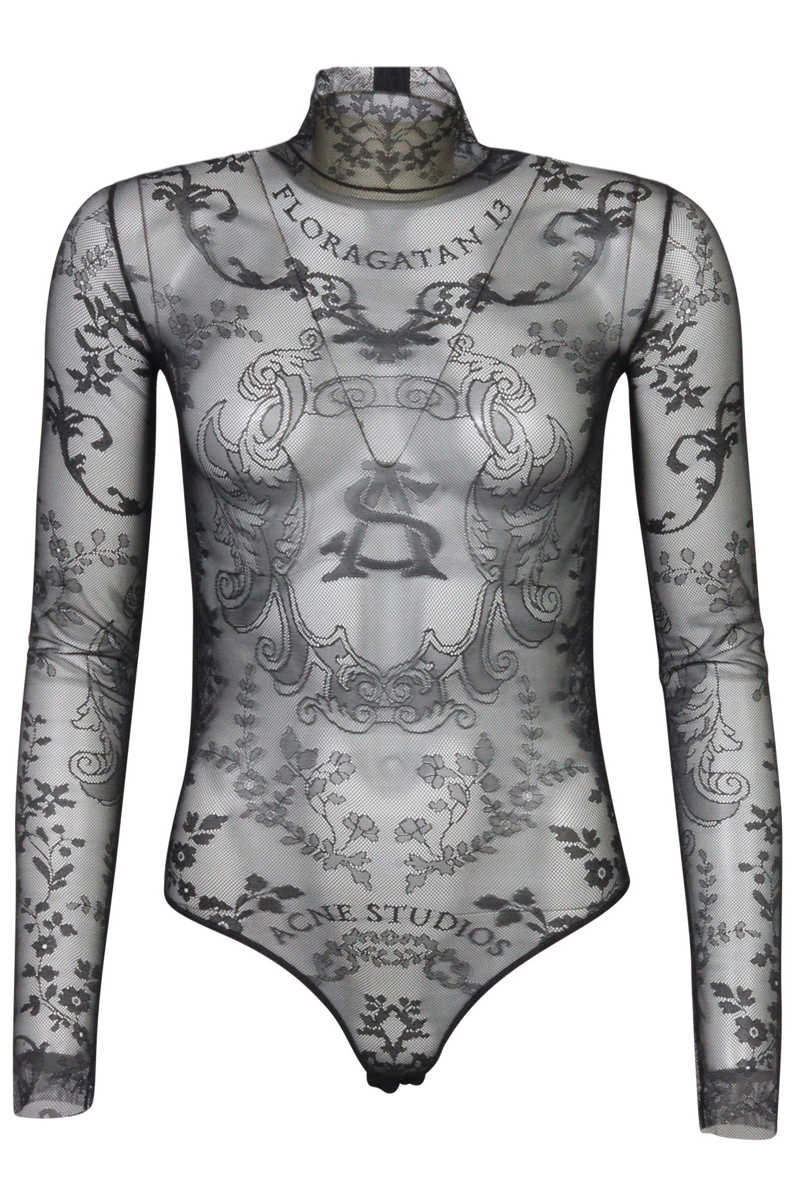 Acne Studios Body Emargareta Black Lace 38