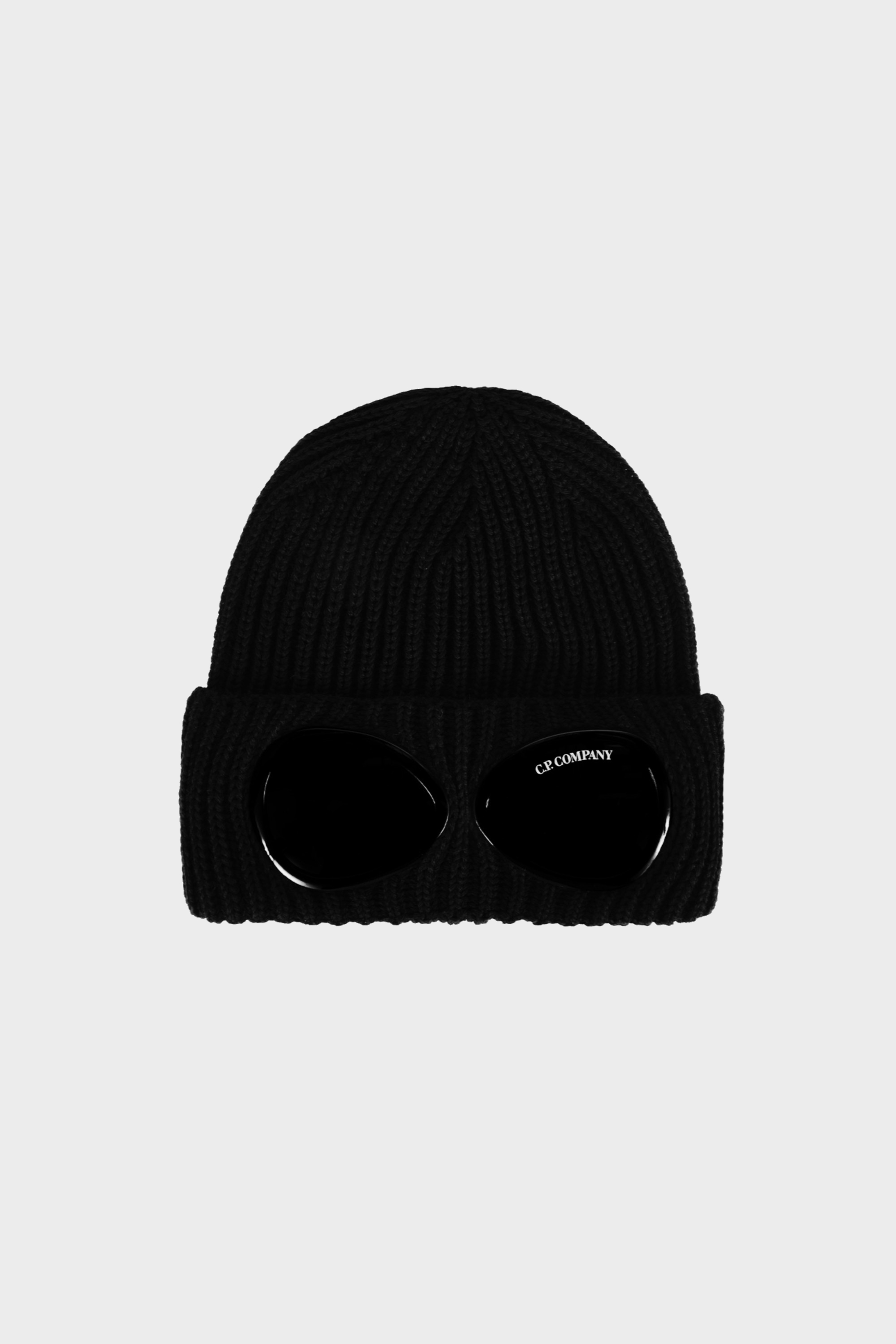 C.P. COMPANY Knit Cap in Black