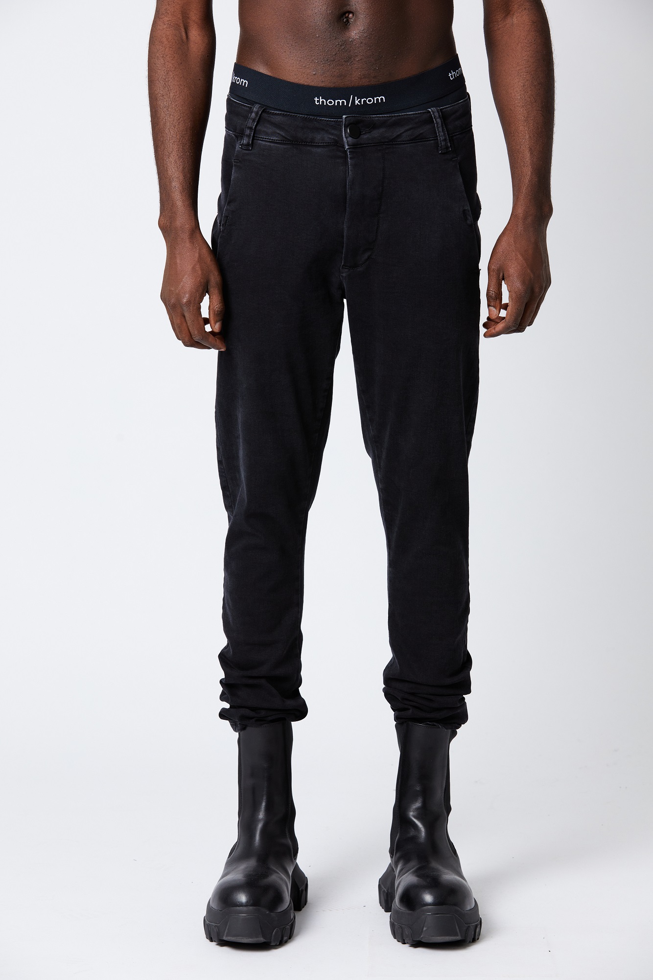 Thom Krom Jeans in Dark Grey