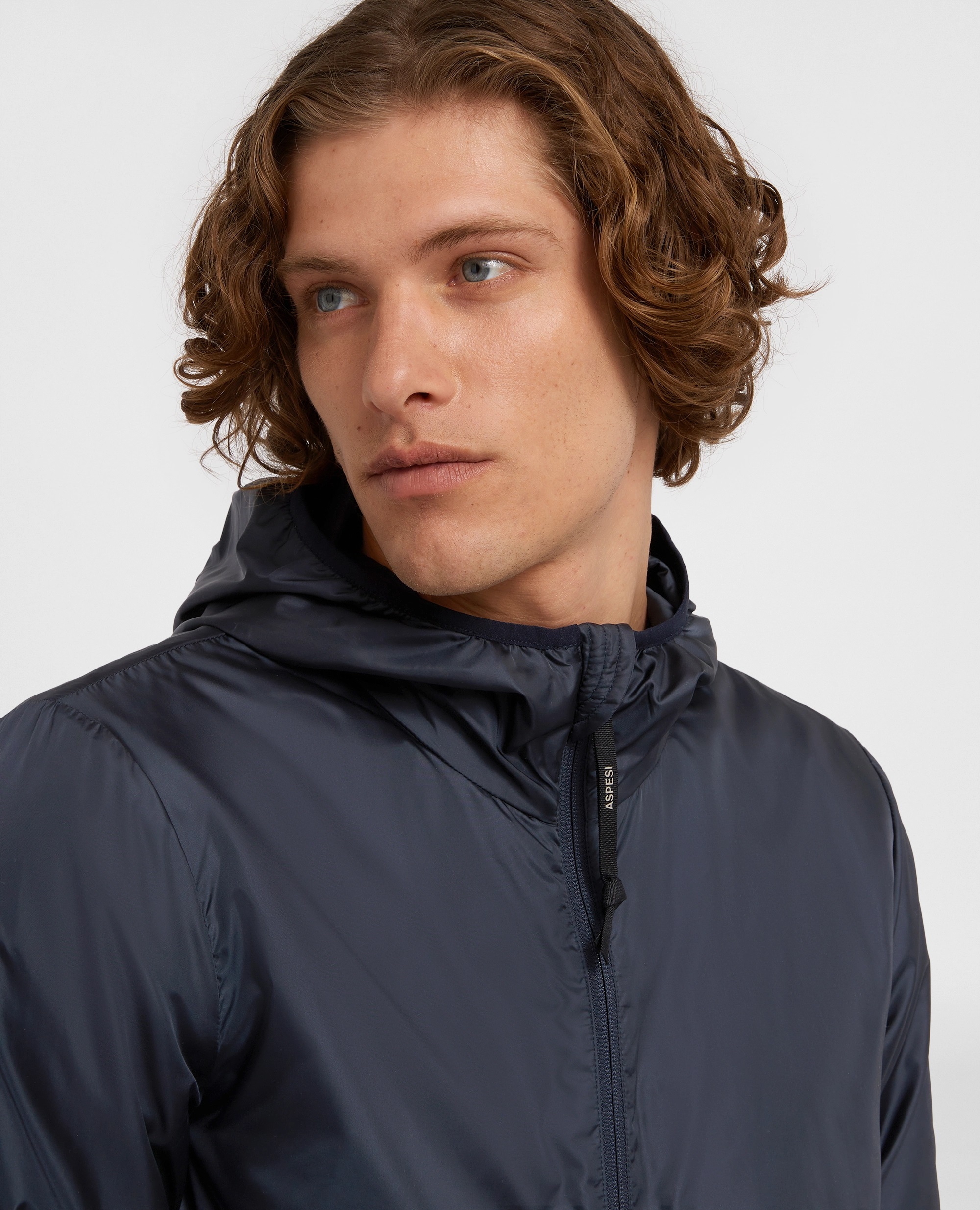 ASPESI Nylon Jacket in Navy L