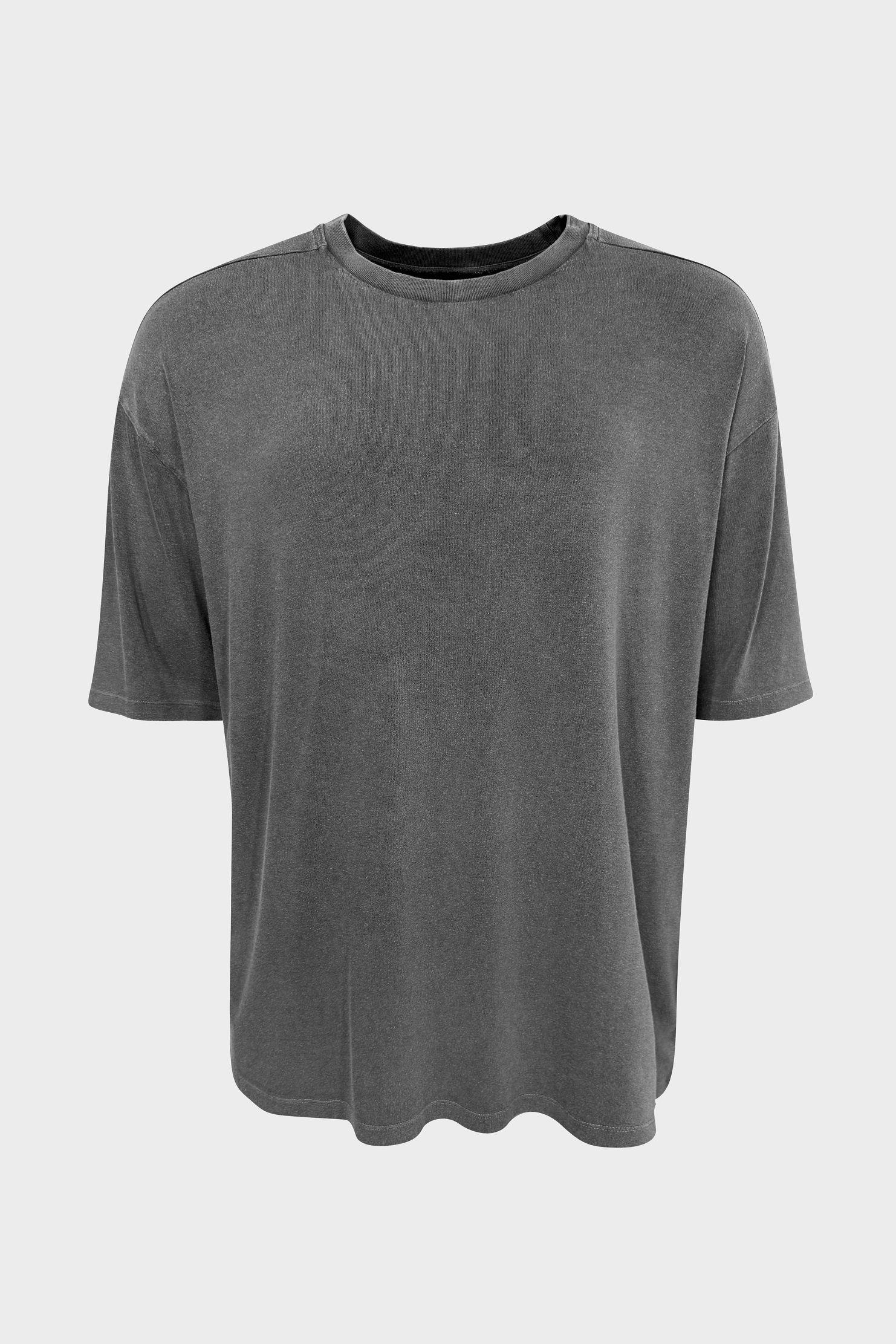 THOM KROM Loose Fit T-Shirt in Used Grey