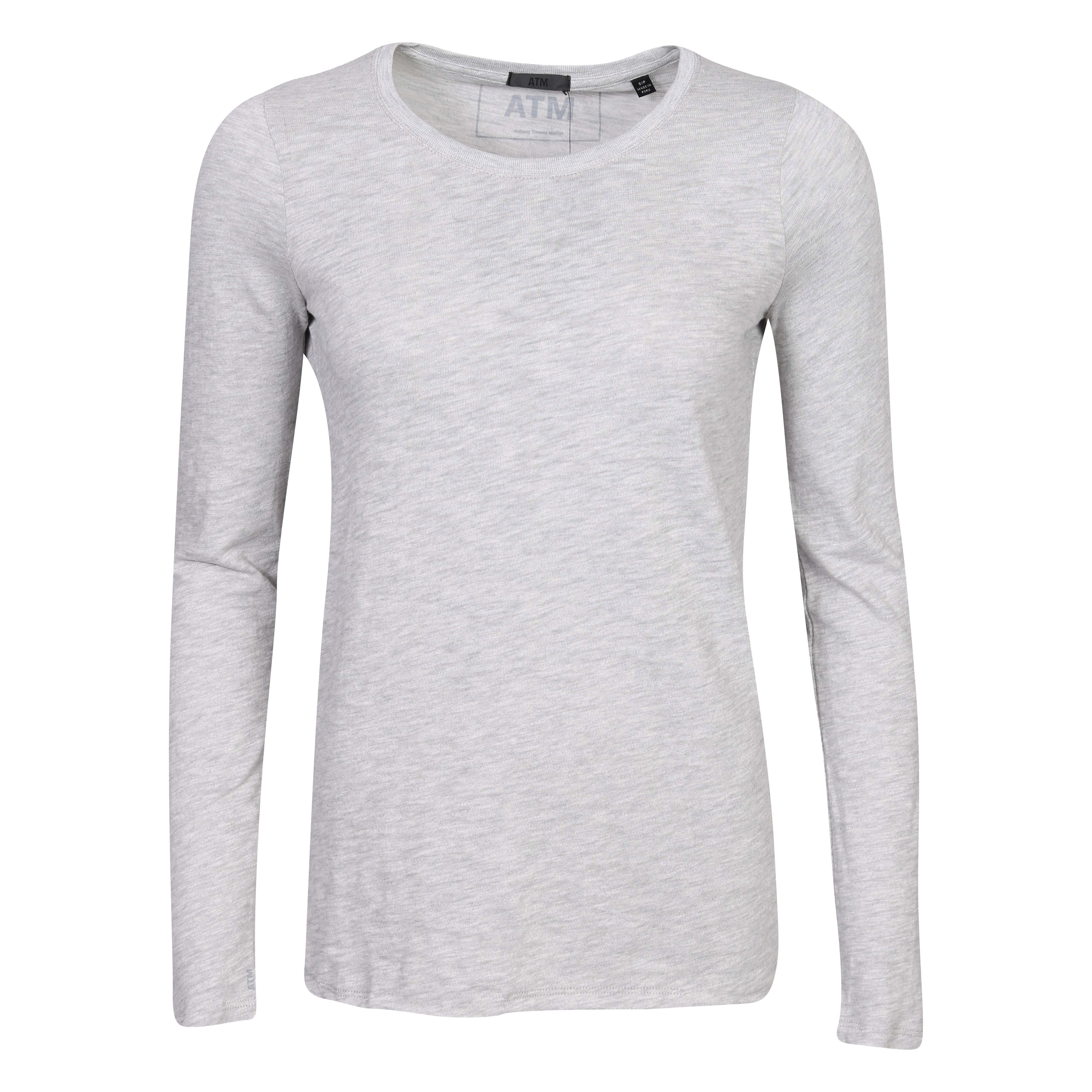 ATM Slubjersey Longsleeve in Heathergrey