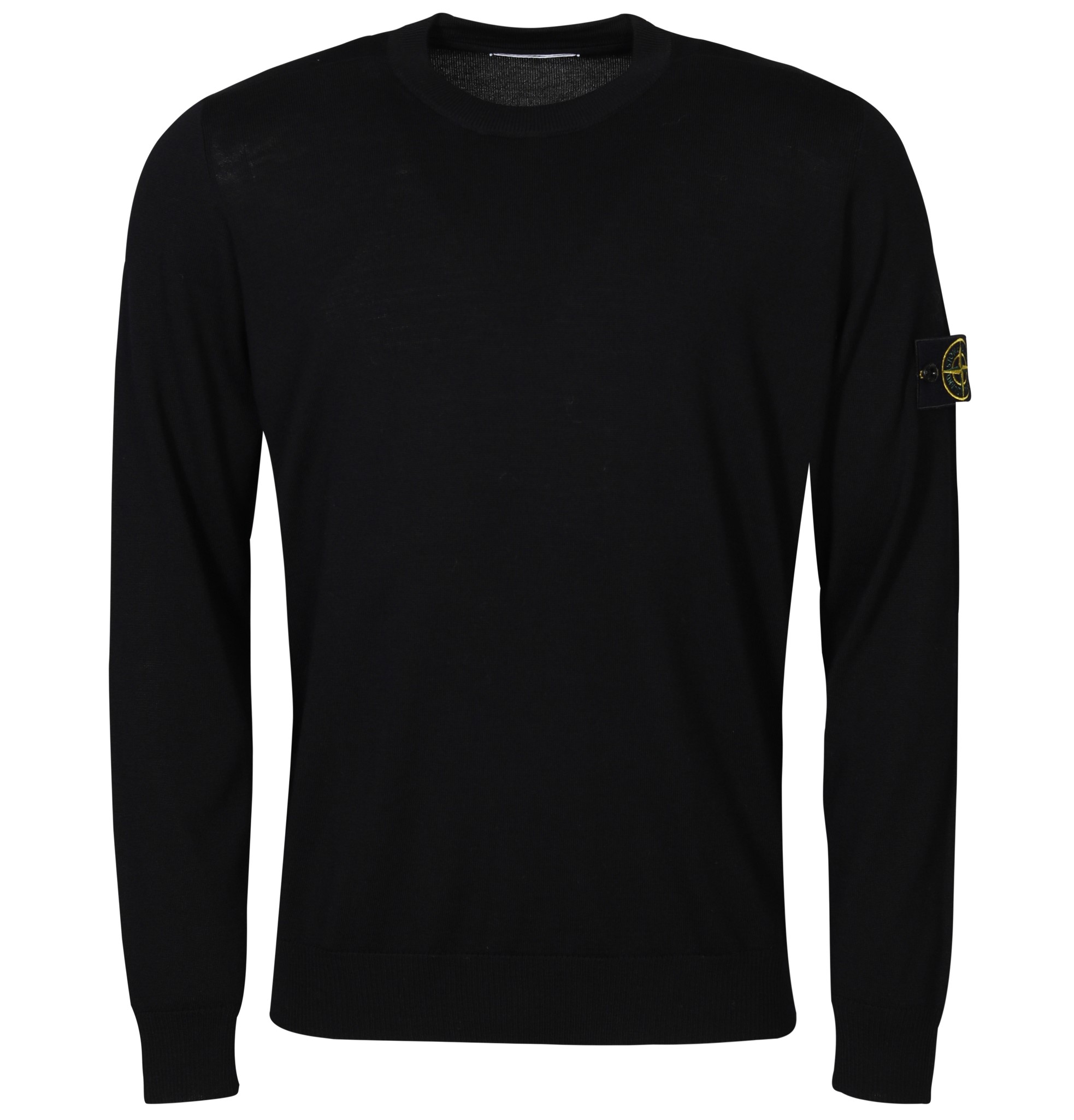 STONE ISLAND Knit Pullover in Black