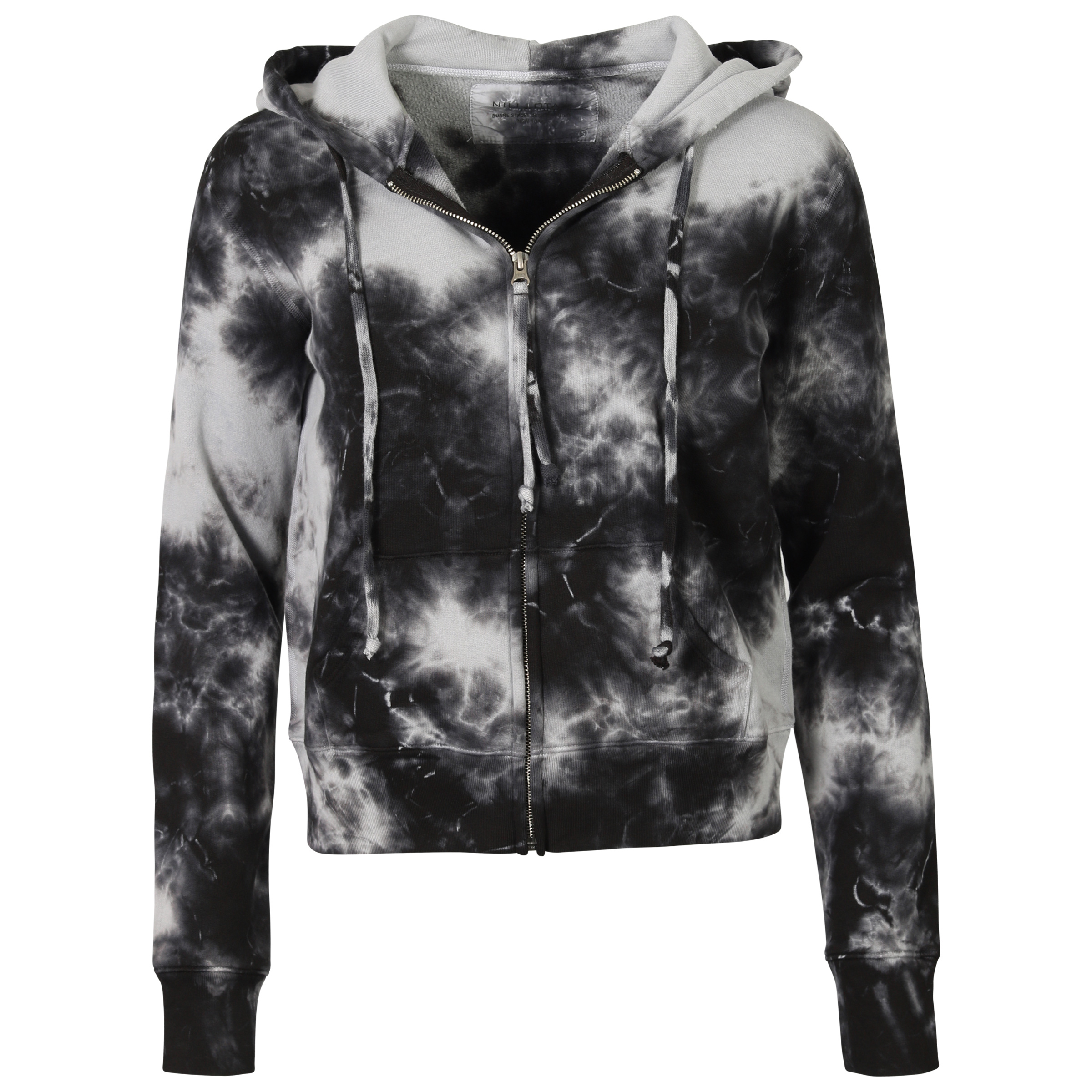 Nili Lotan Zip Hoodie Callie Tie Dye