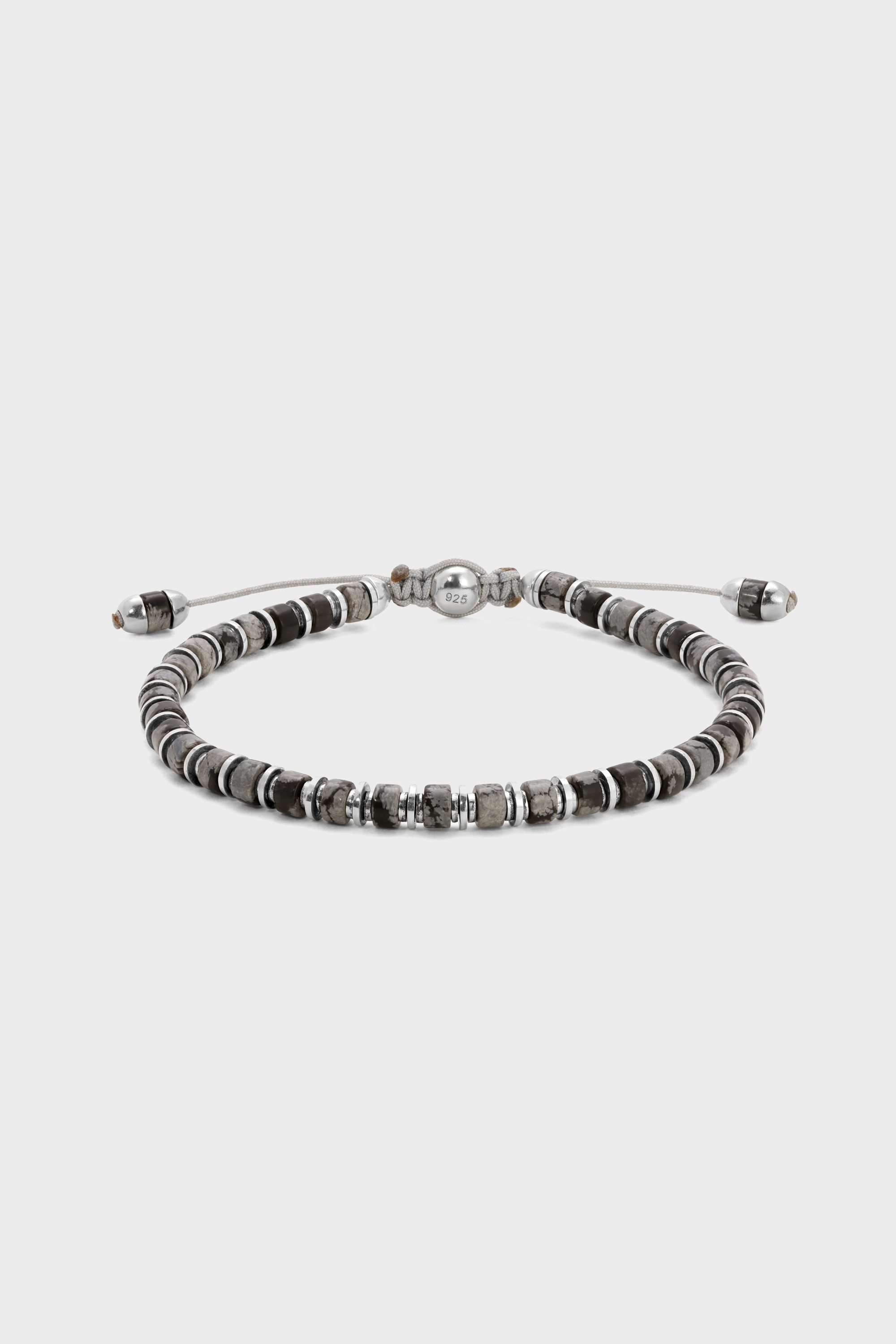 MAOR Sapet Bracelet Grey Map Jasper Gemstone MAOR Sapet Bracelet Grey Map Jasper Gemstone