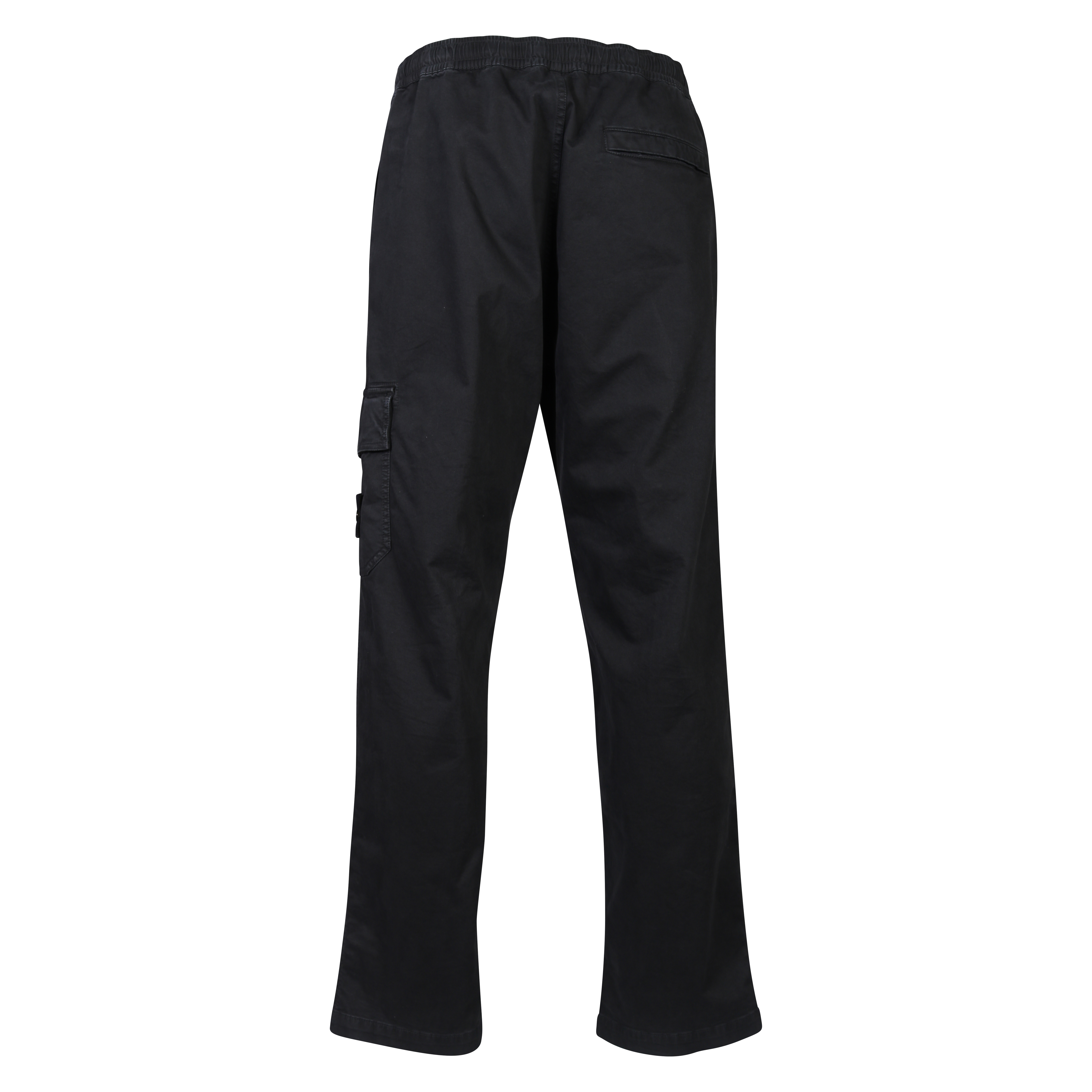 STONE ISLAND Loose Cargo Pant in Black Washed 31