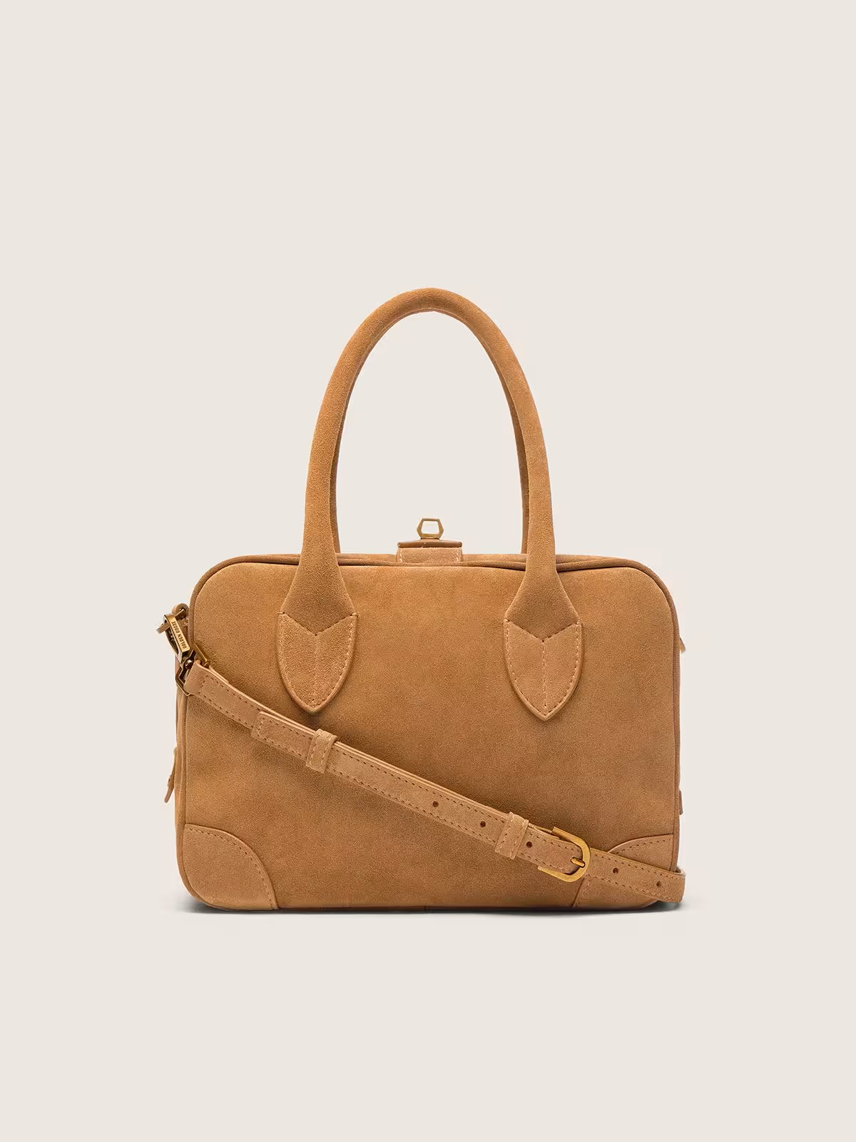 GOLDEN GOOSE Vita Bag in Camel