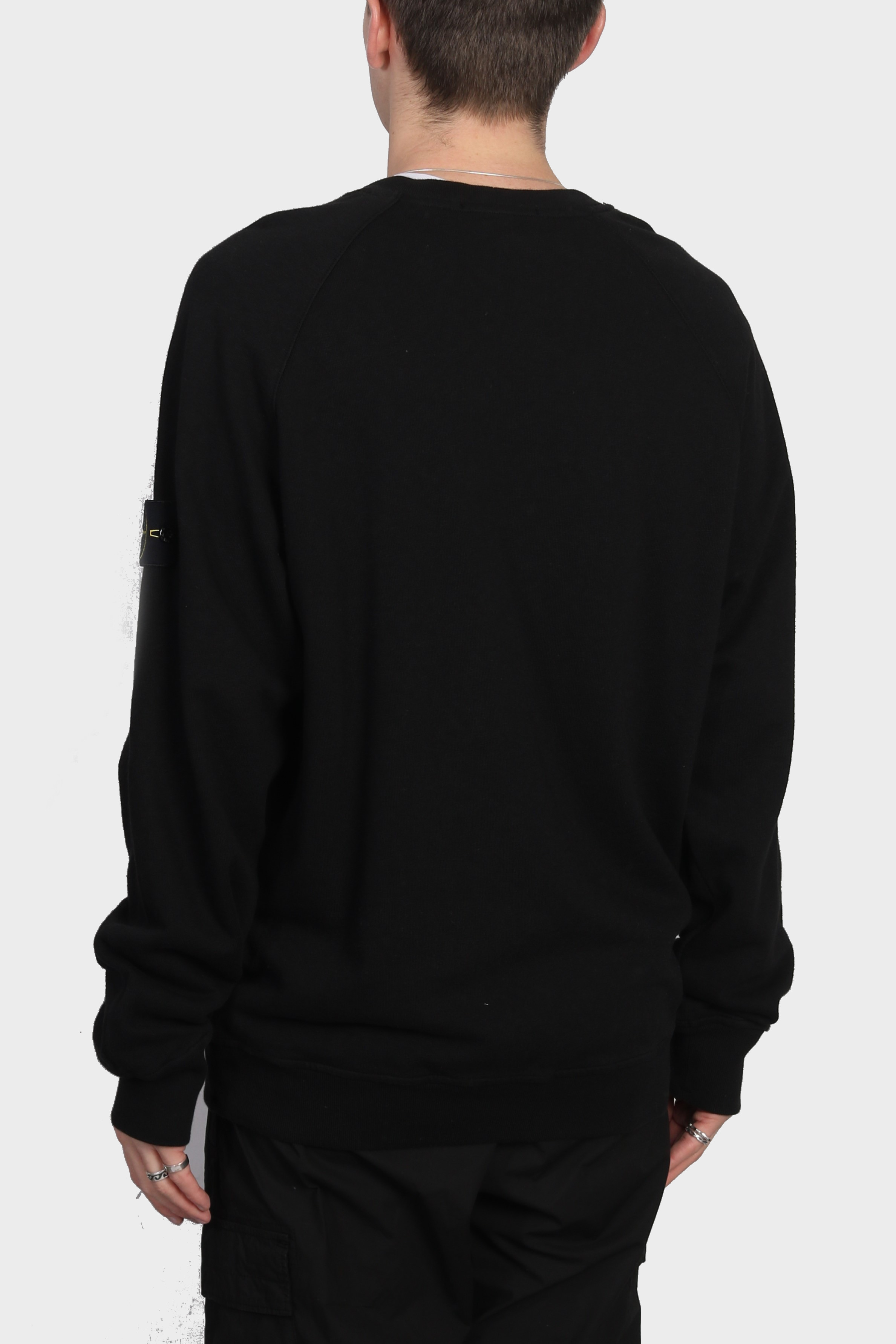 STONE ISLAND Vintage Sweatshirt in Black L