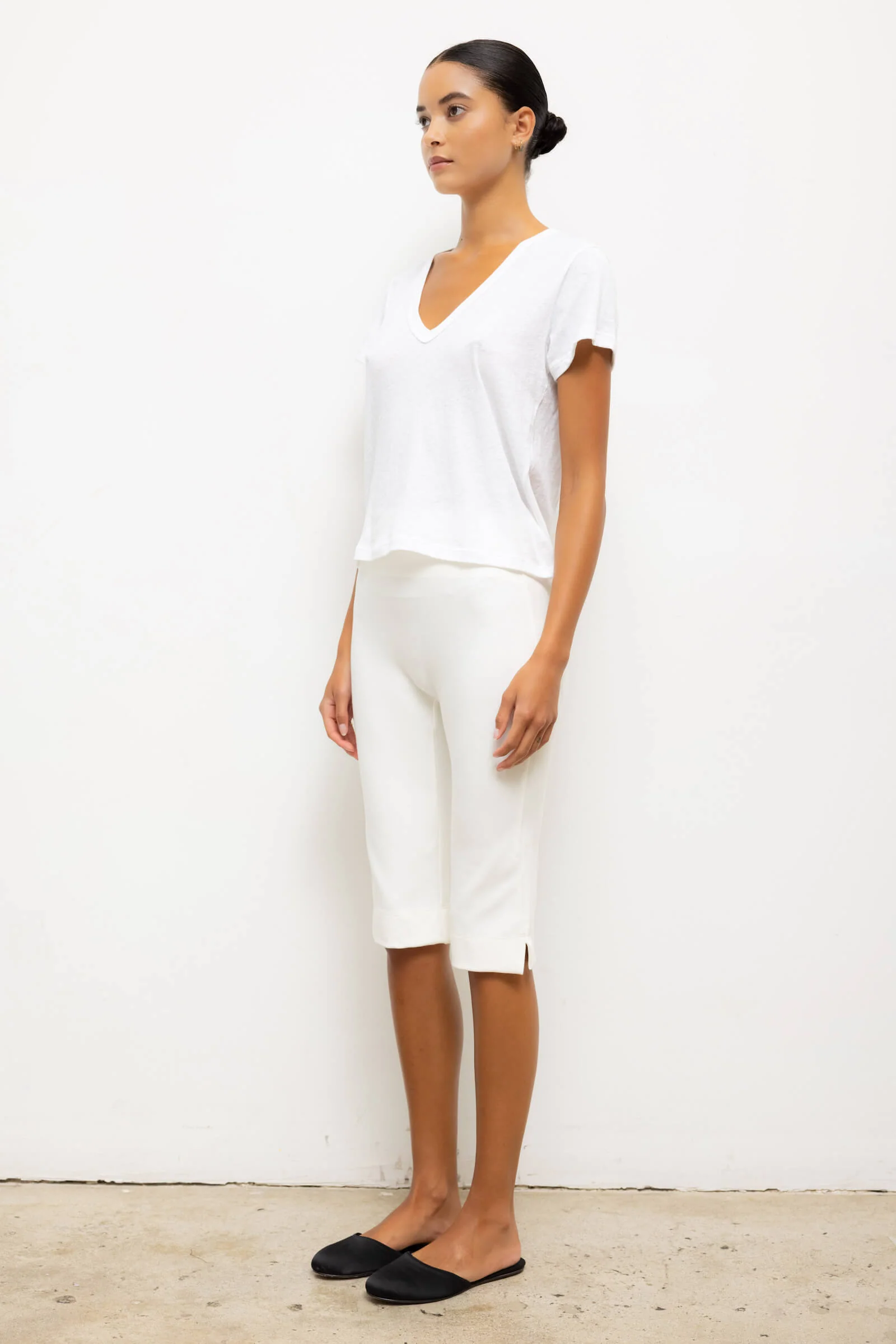 LESET Laura T-Shirt in White