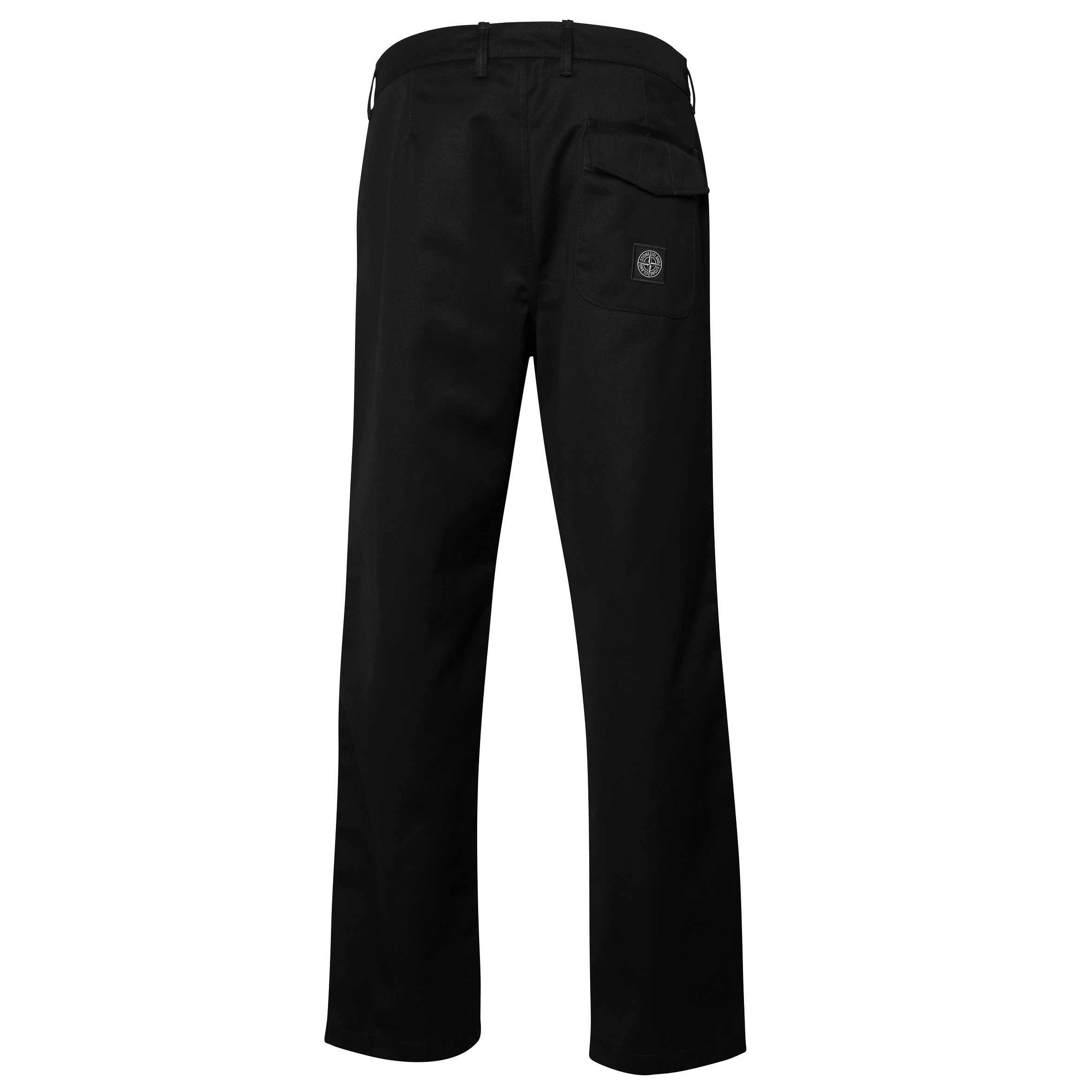 Stone Island Wide Leg Trouser in Black 31