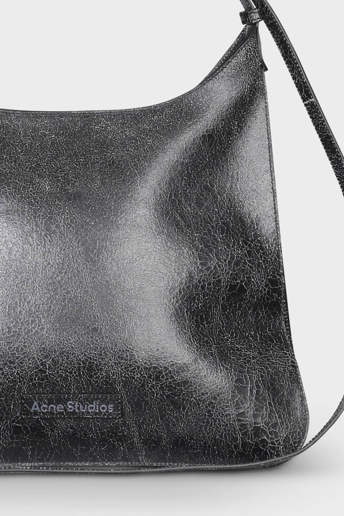 ACNE STUDIOS Flat Shoulder Bag in Black