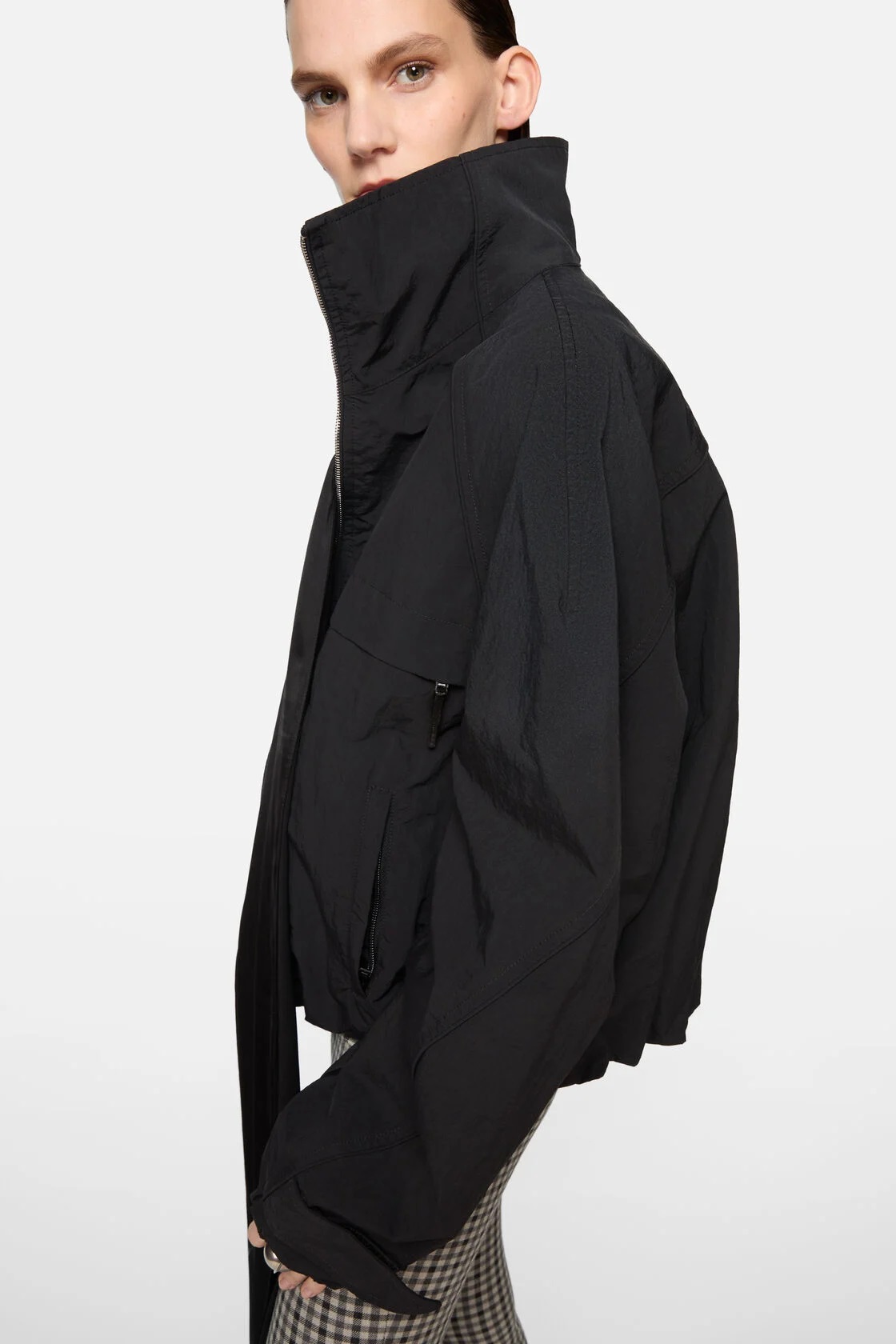 ACNE STUDIOS Nylon Jacket in Black