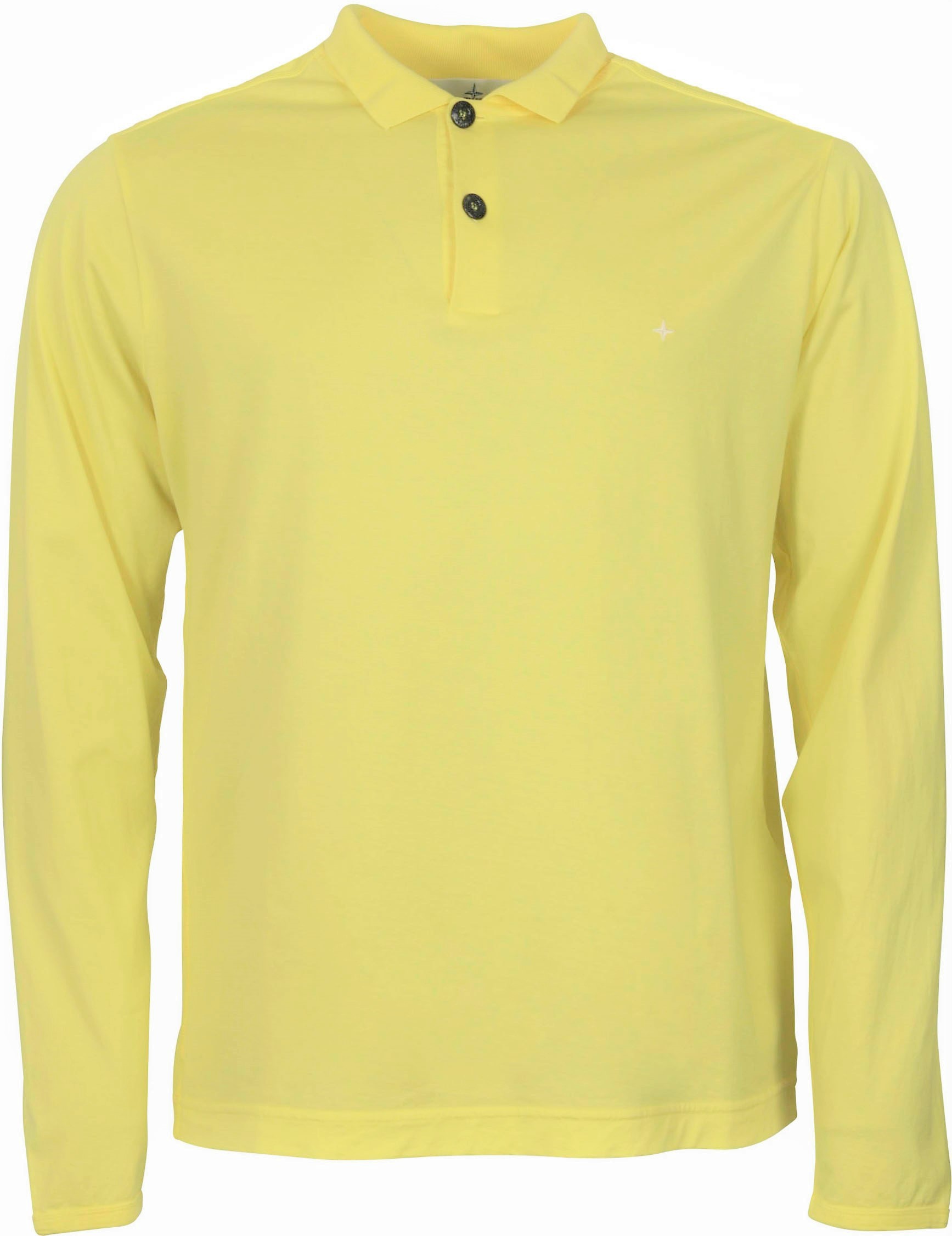 Stone Island Polo Longsleeve Yellow