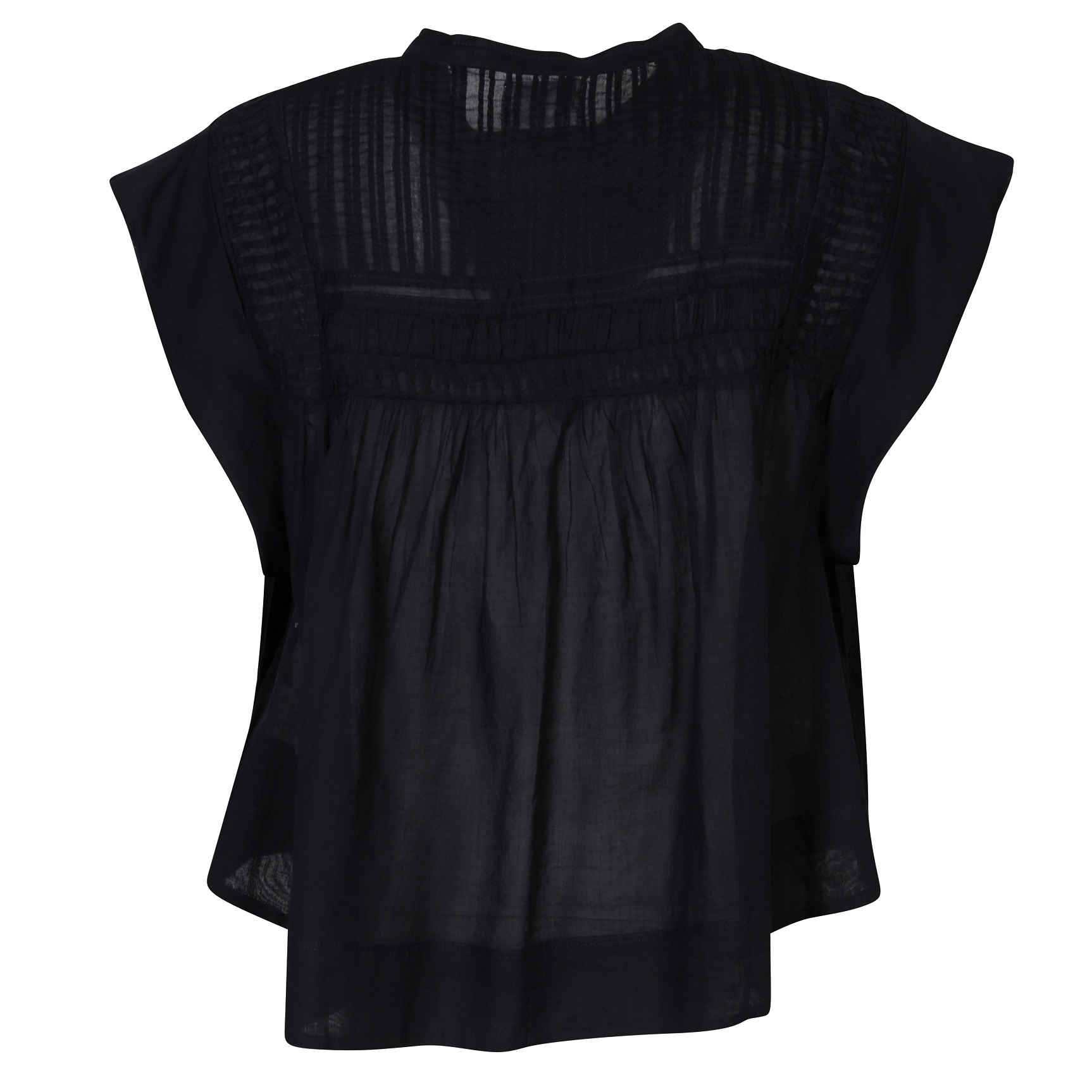 ISABEL MARANT ÉTOILE Leaza Top in Black FR40 / DE38