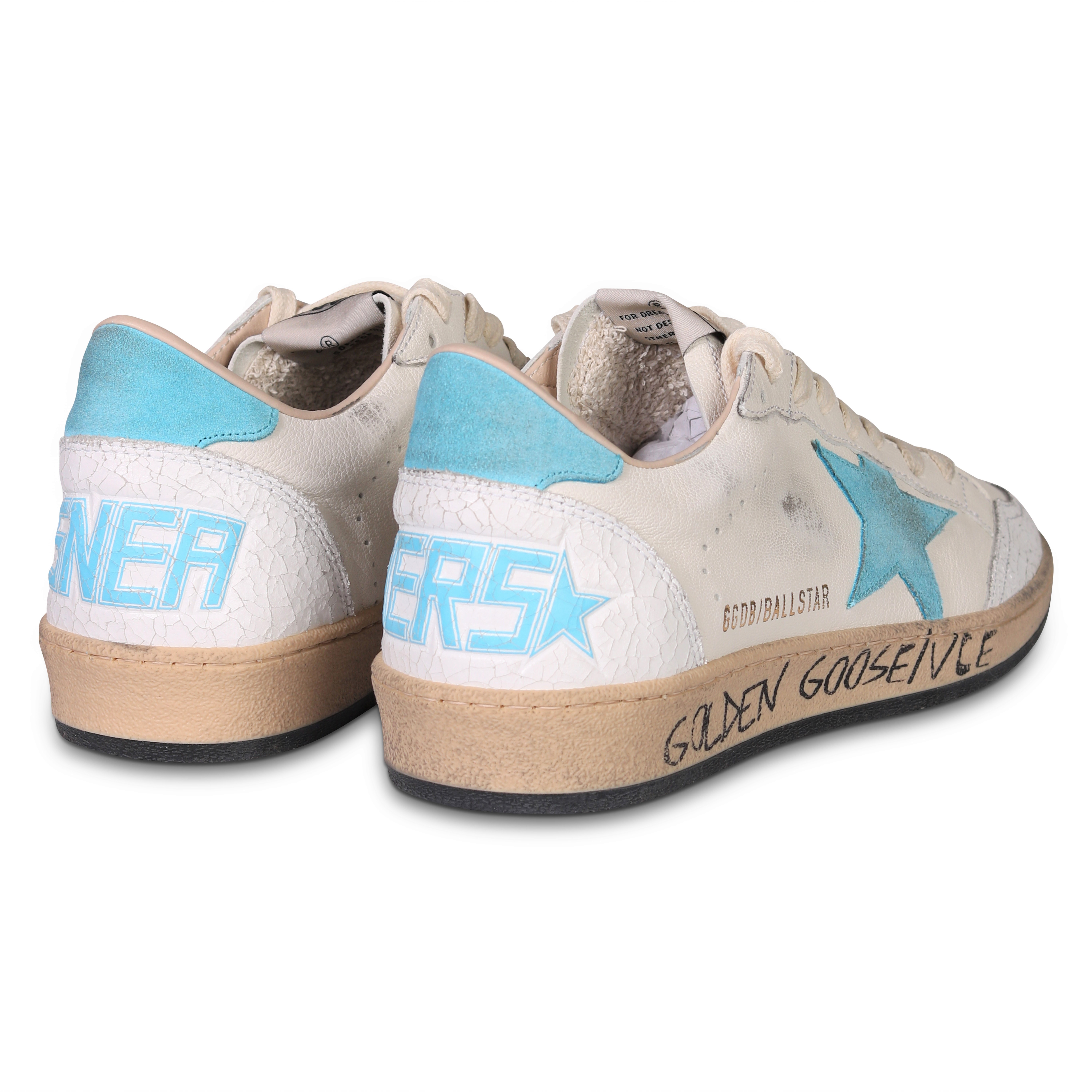 Golden Goose Sneaker Ball Star White Sky