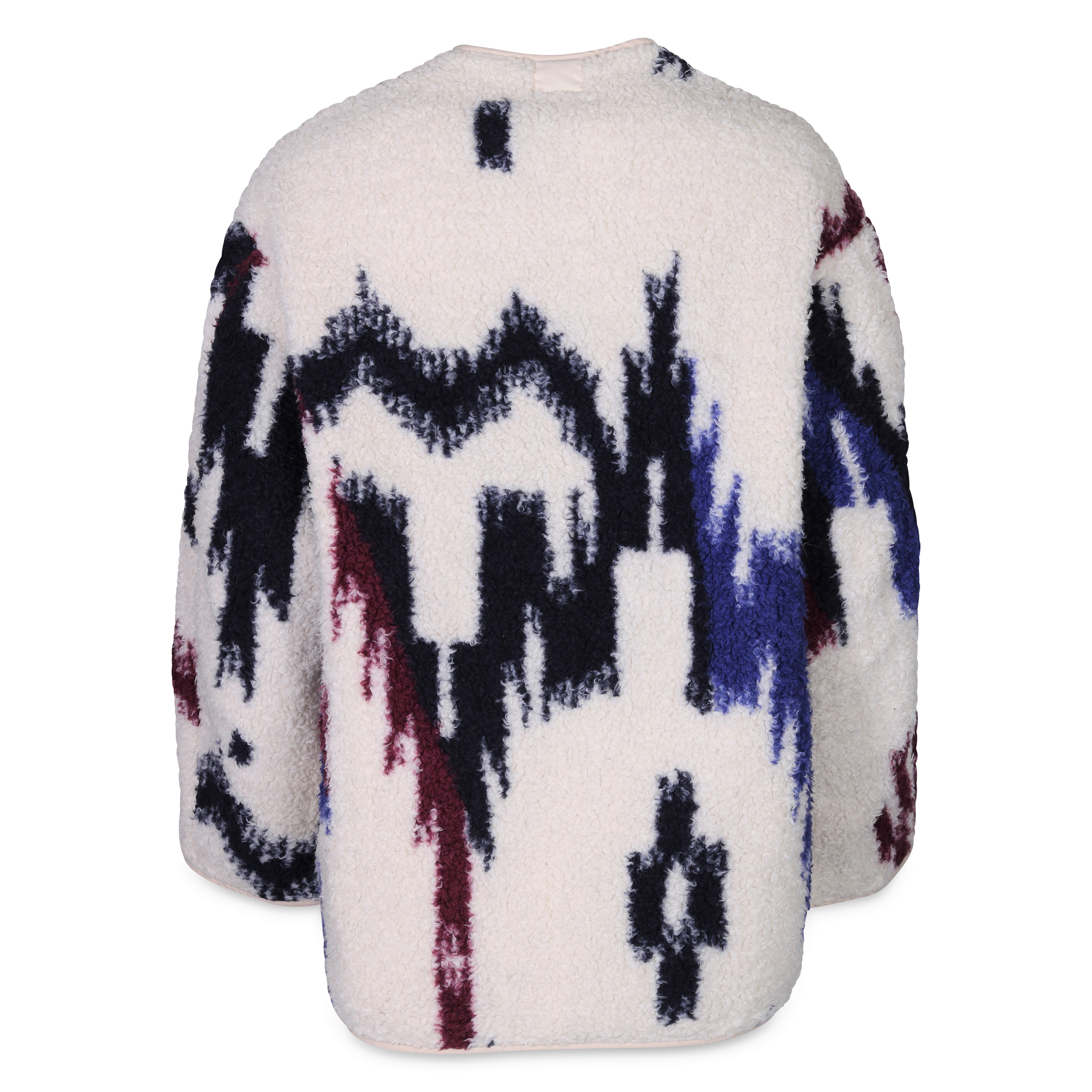 Isabel Marant Étoile Memma Reversible Plush Coat Multicolour S