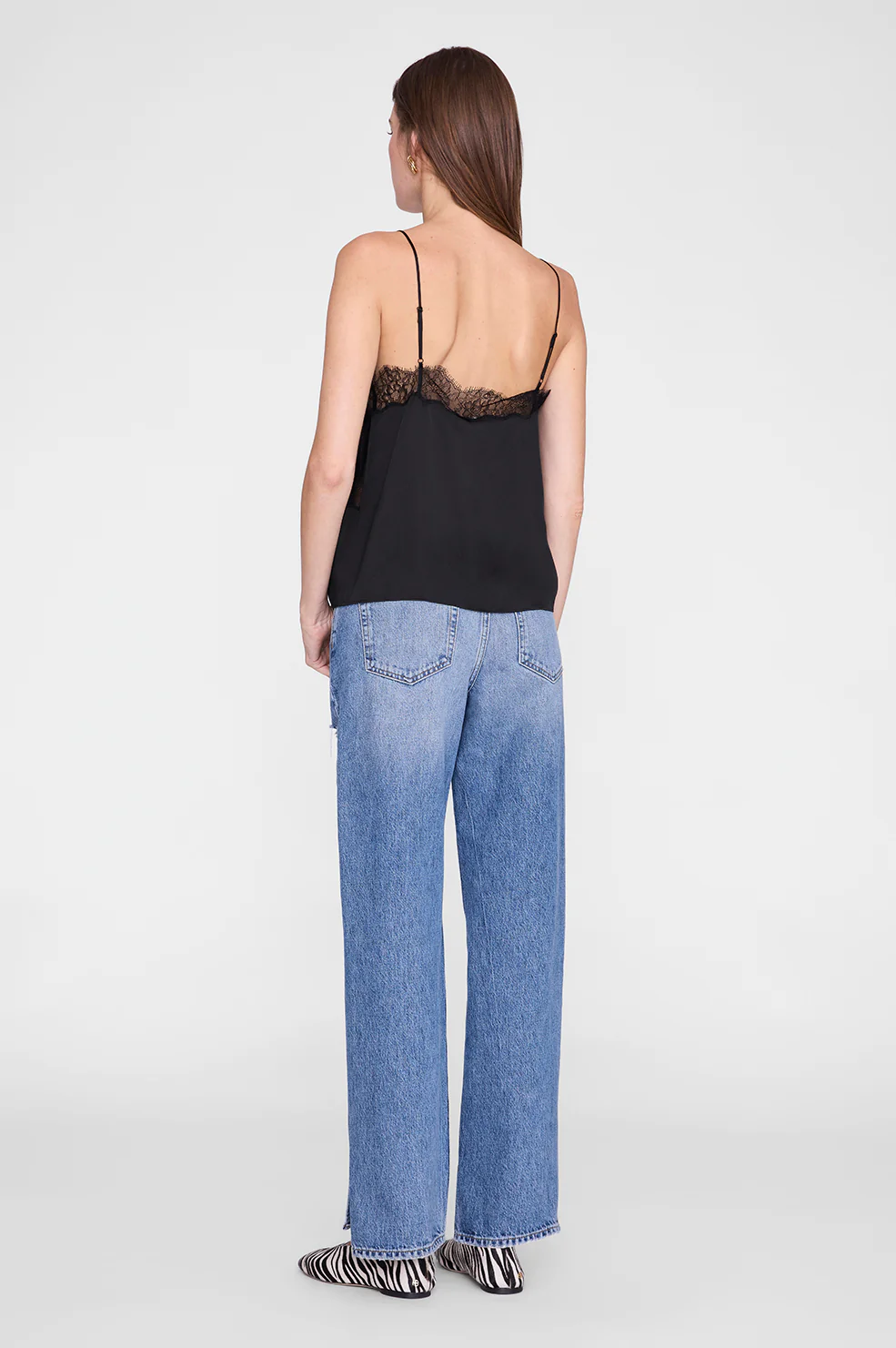 ANINE BING Mael Camisole in Black