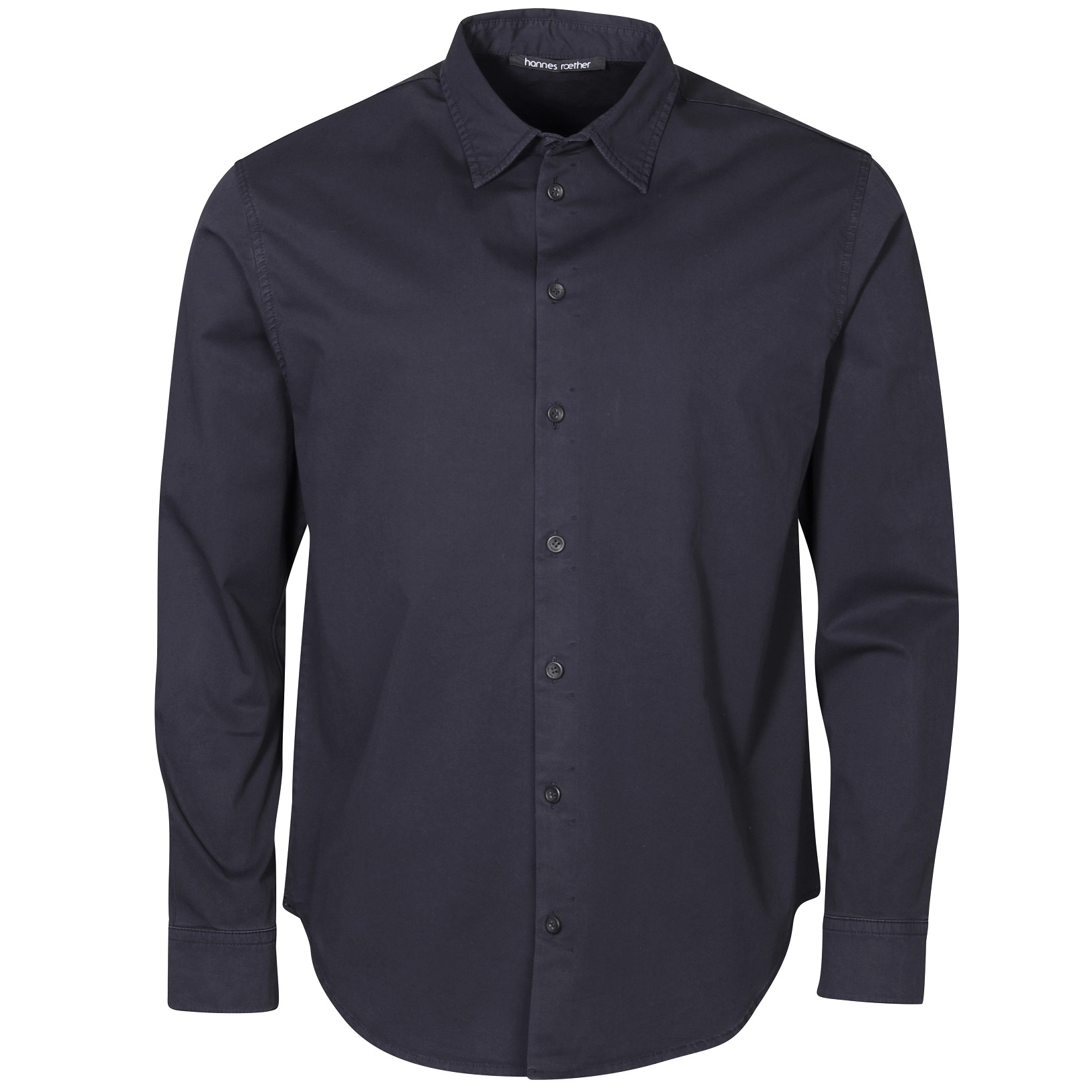 HANNES ROETHER Cotton Shirt in Tornado