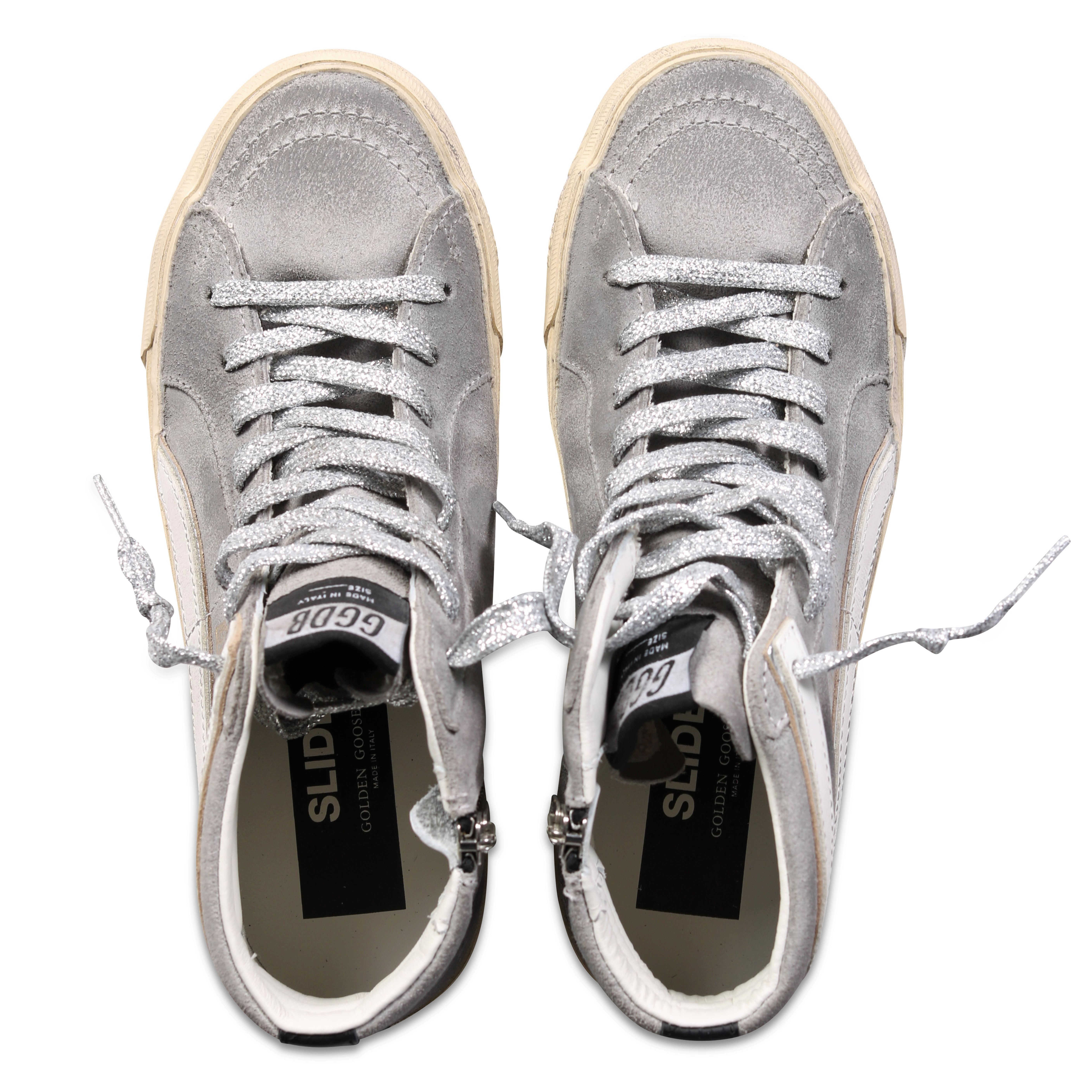 Golden Goose Sneaker Slide Light Grey 46
