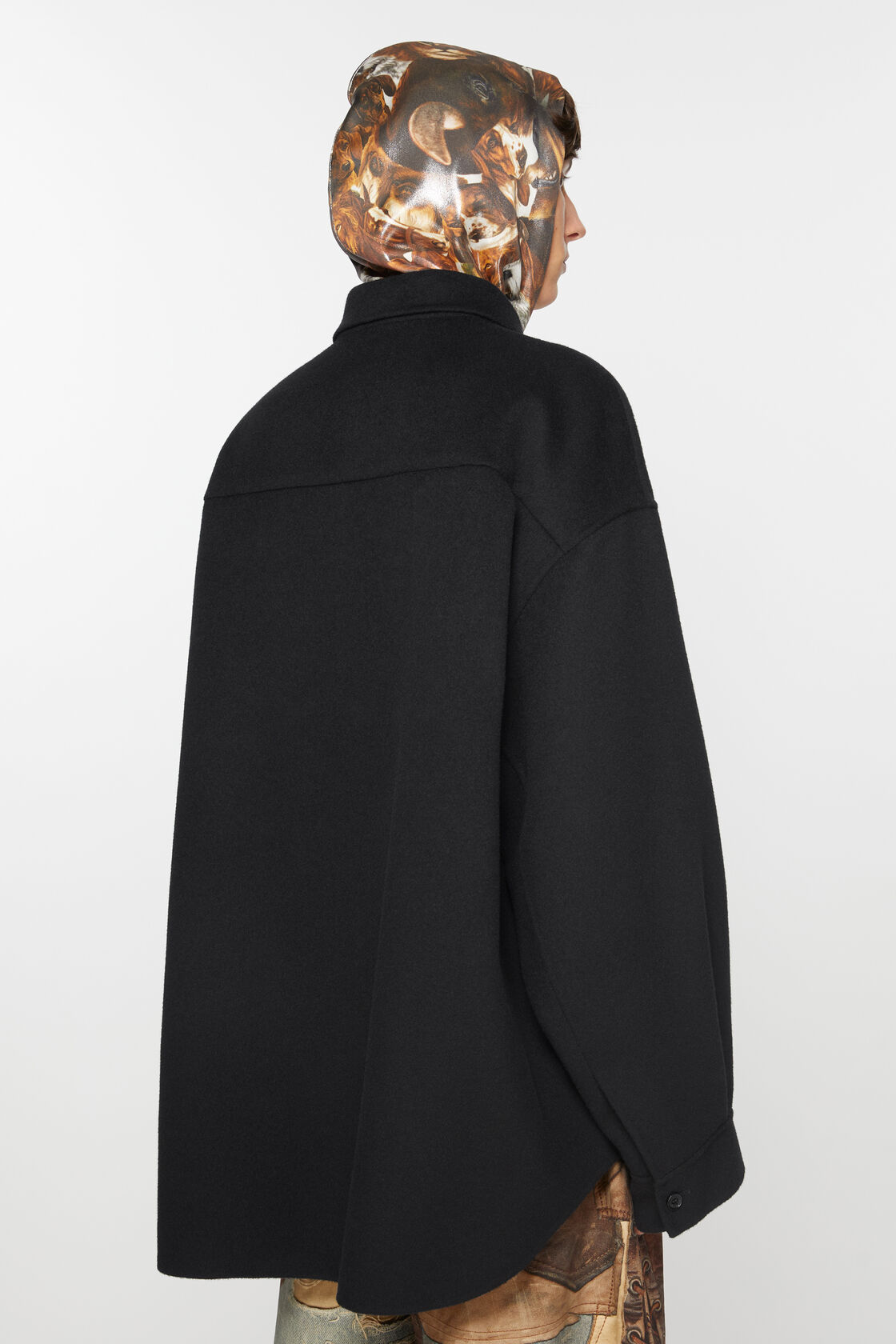 ACNE STUDIOS Wool Jacket in Black 52