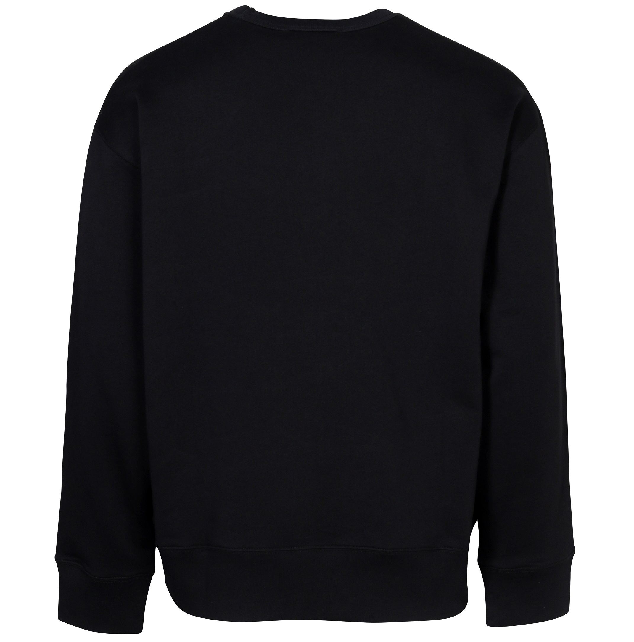 ACNE STUDIOS Oversize Face Sweatshirt in Black XL