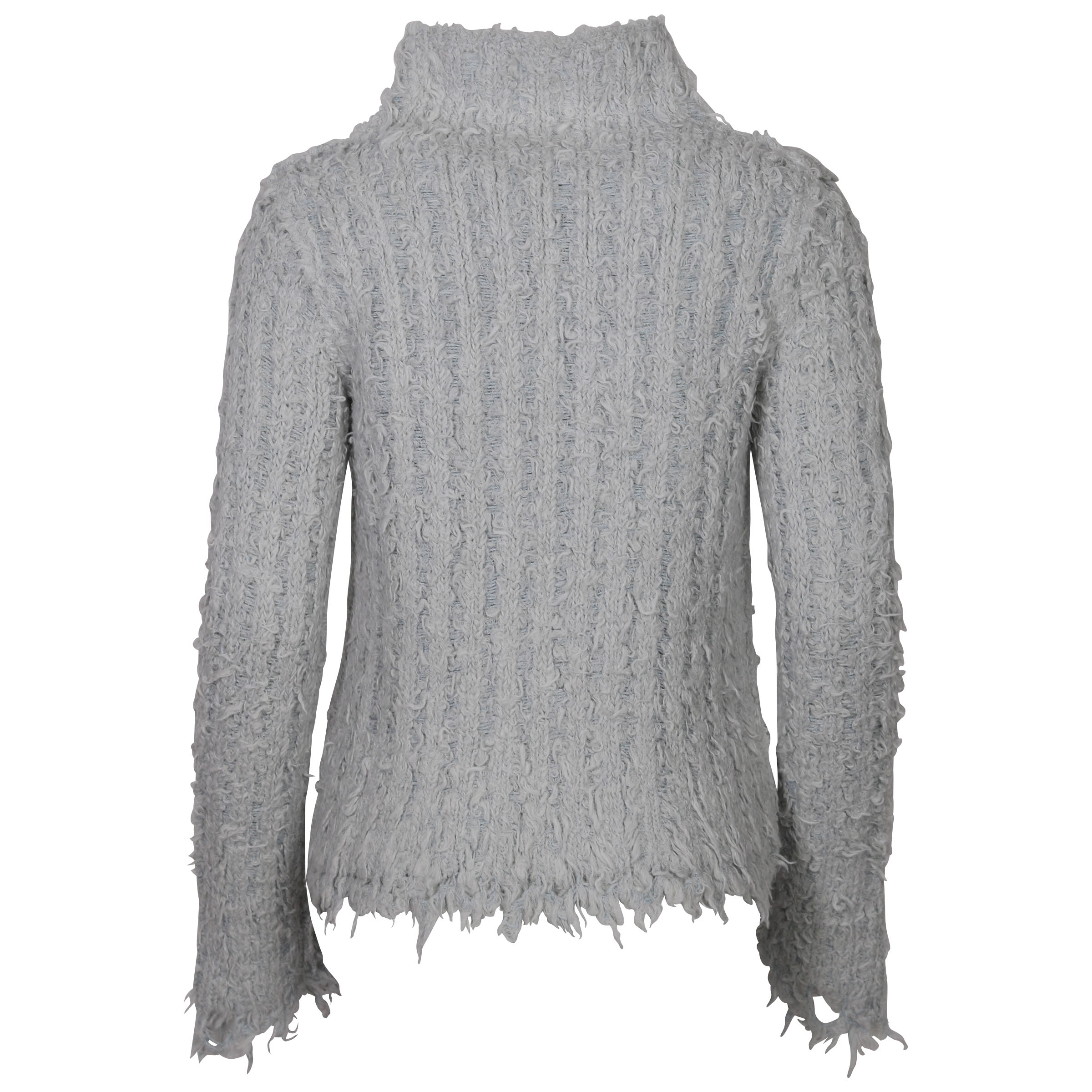 Acne Studios Knit Pullover Kolga Hairy Open Light Blue