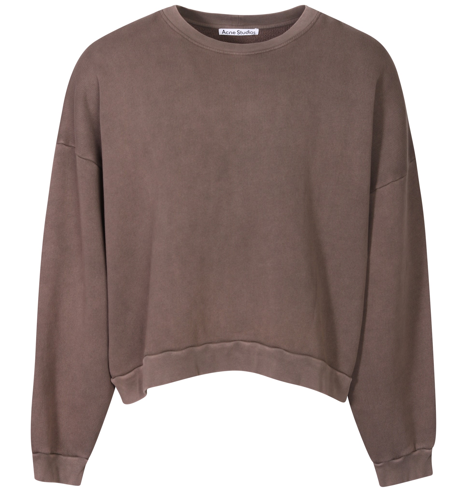 ACNE STUDIOS Vintage Sweatshirt in Dark Brown