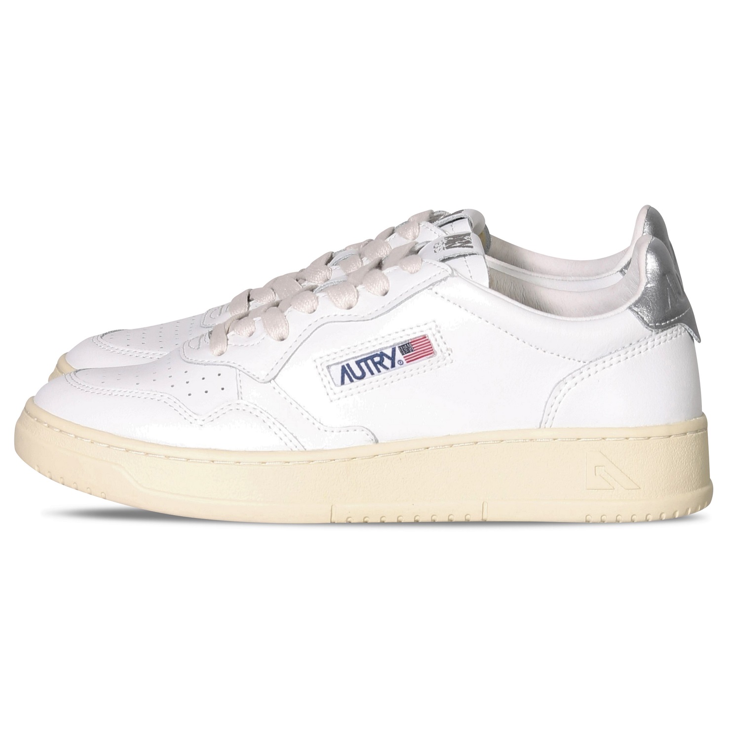 Autry Action Shoes Low Sneaker White/Silver