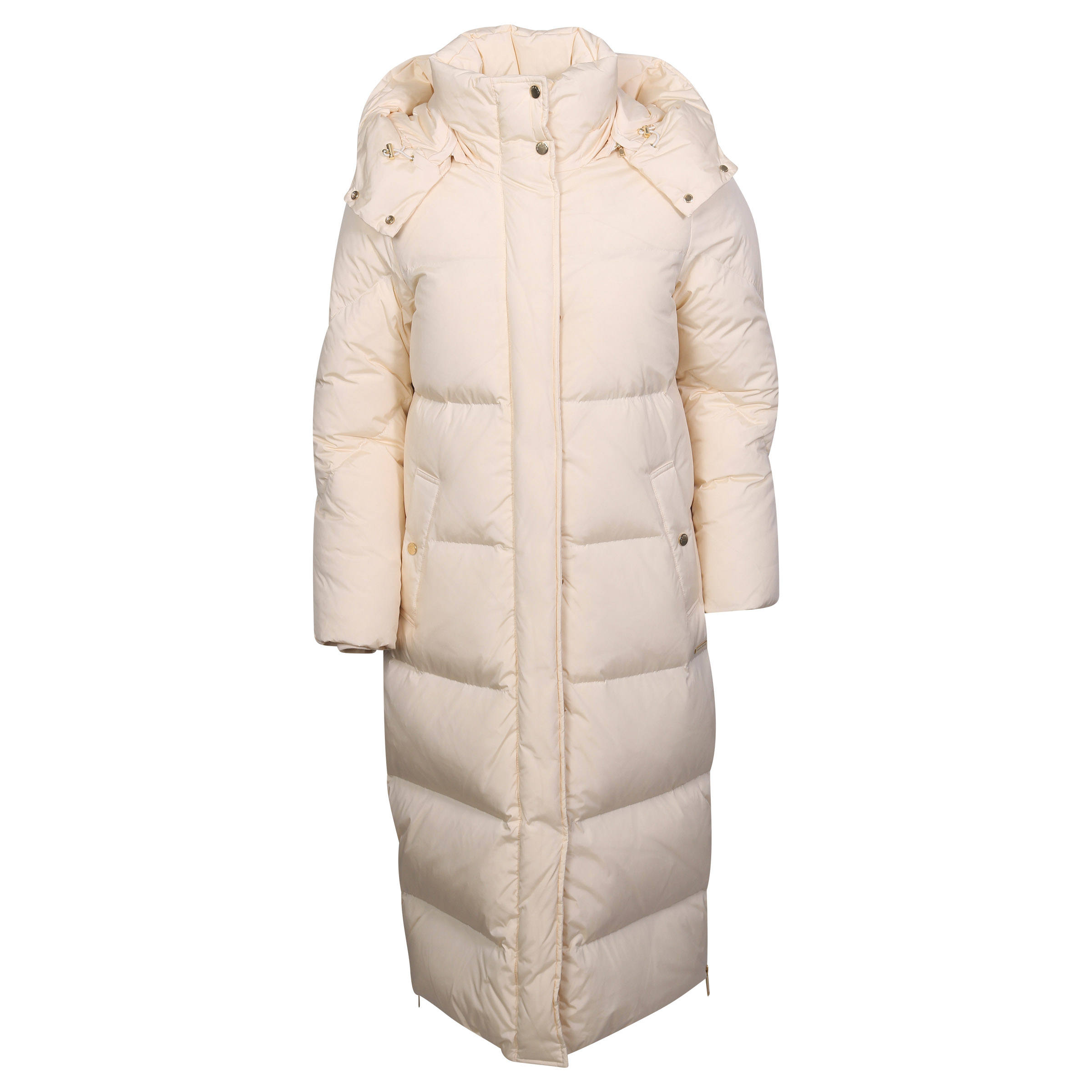 Woolrich Aurora Long Parka in Ivory